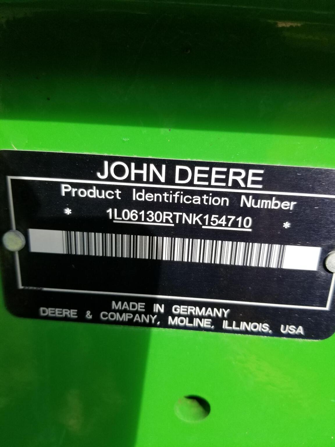 2022 John Deere 6R 130