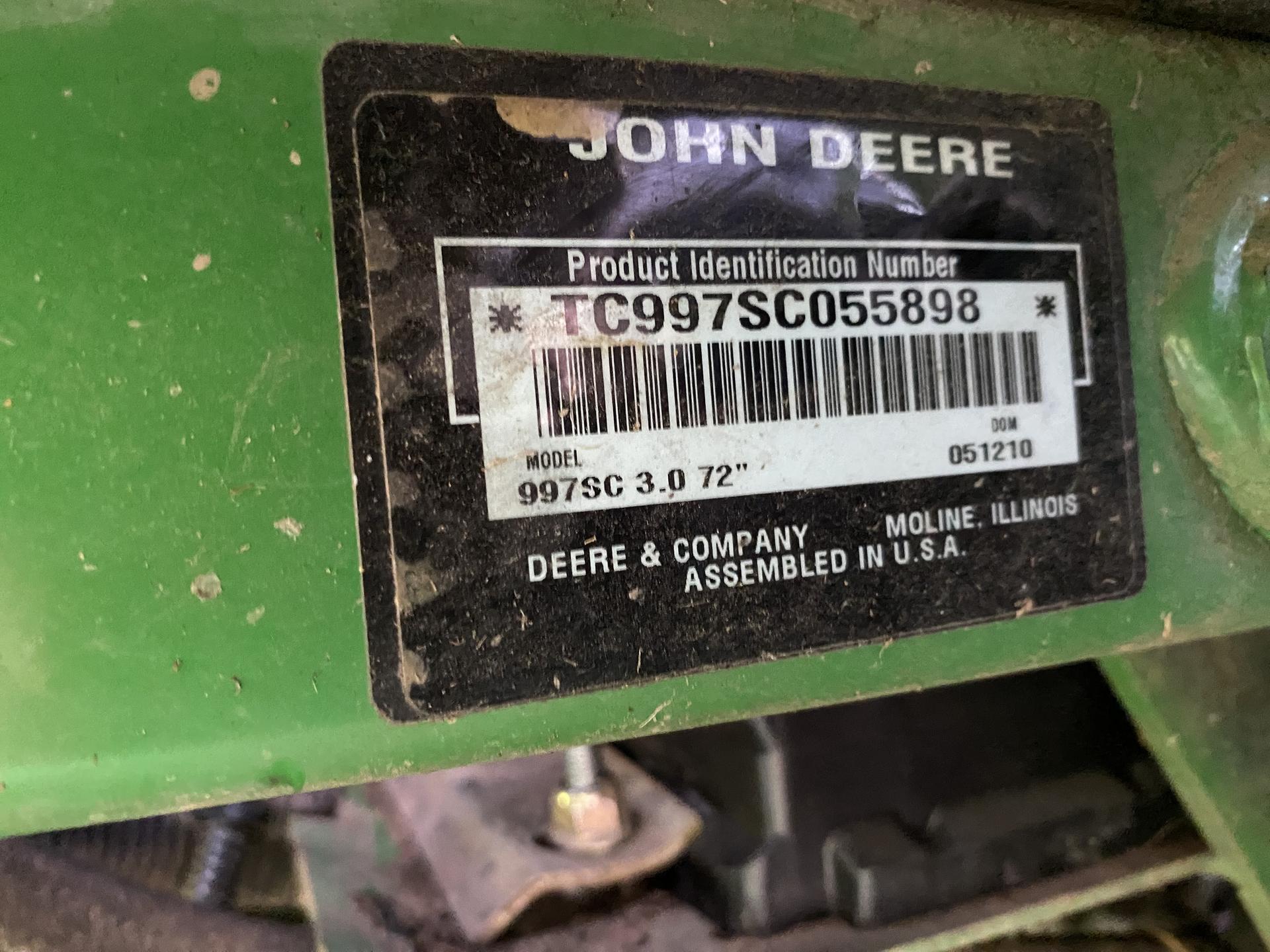 2010 John Deere 997