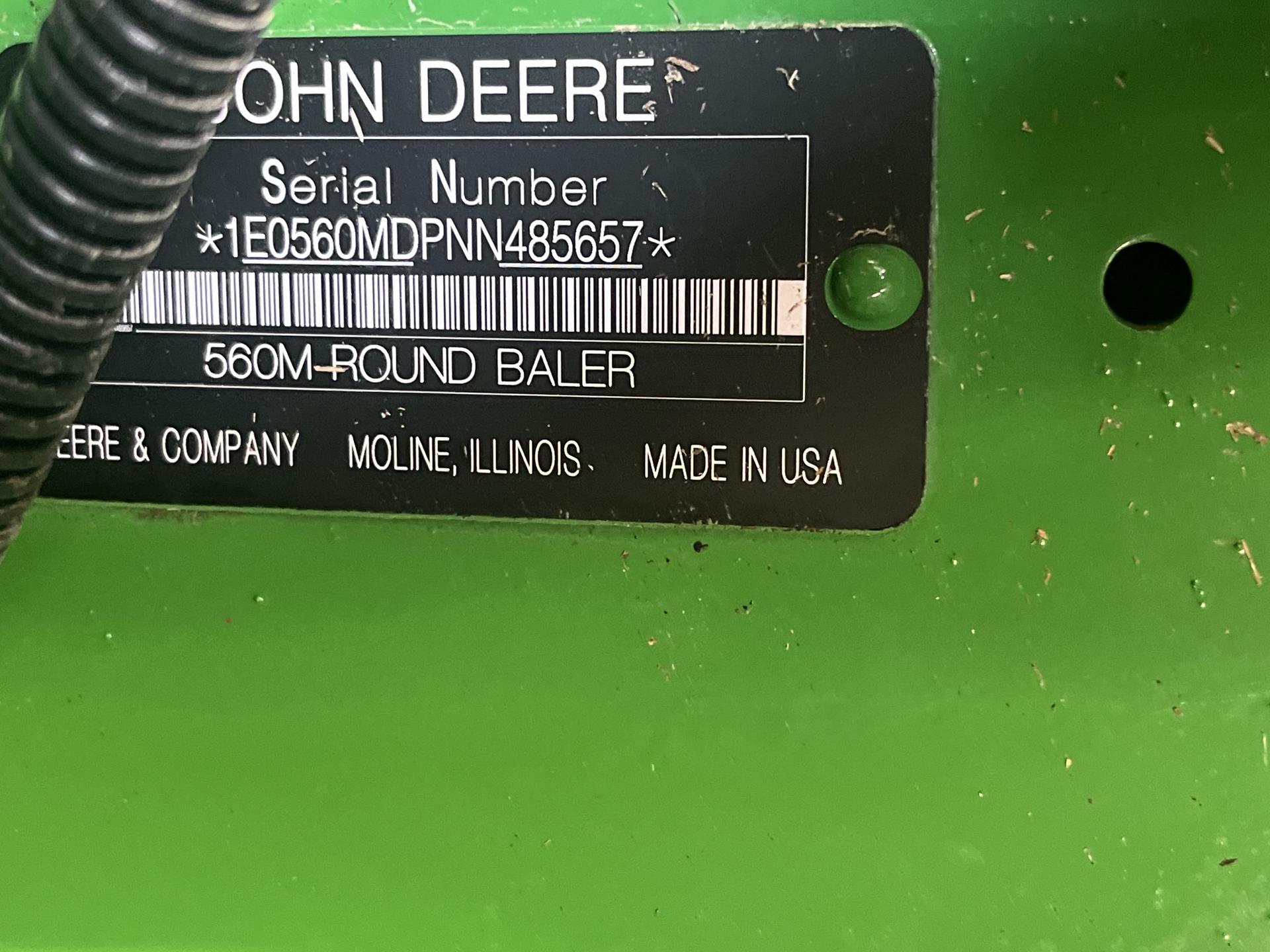 2022 John Deere 560M