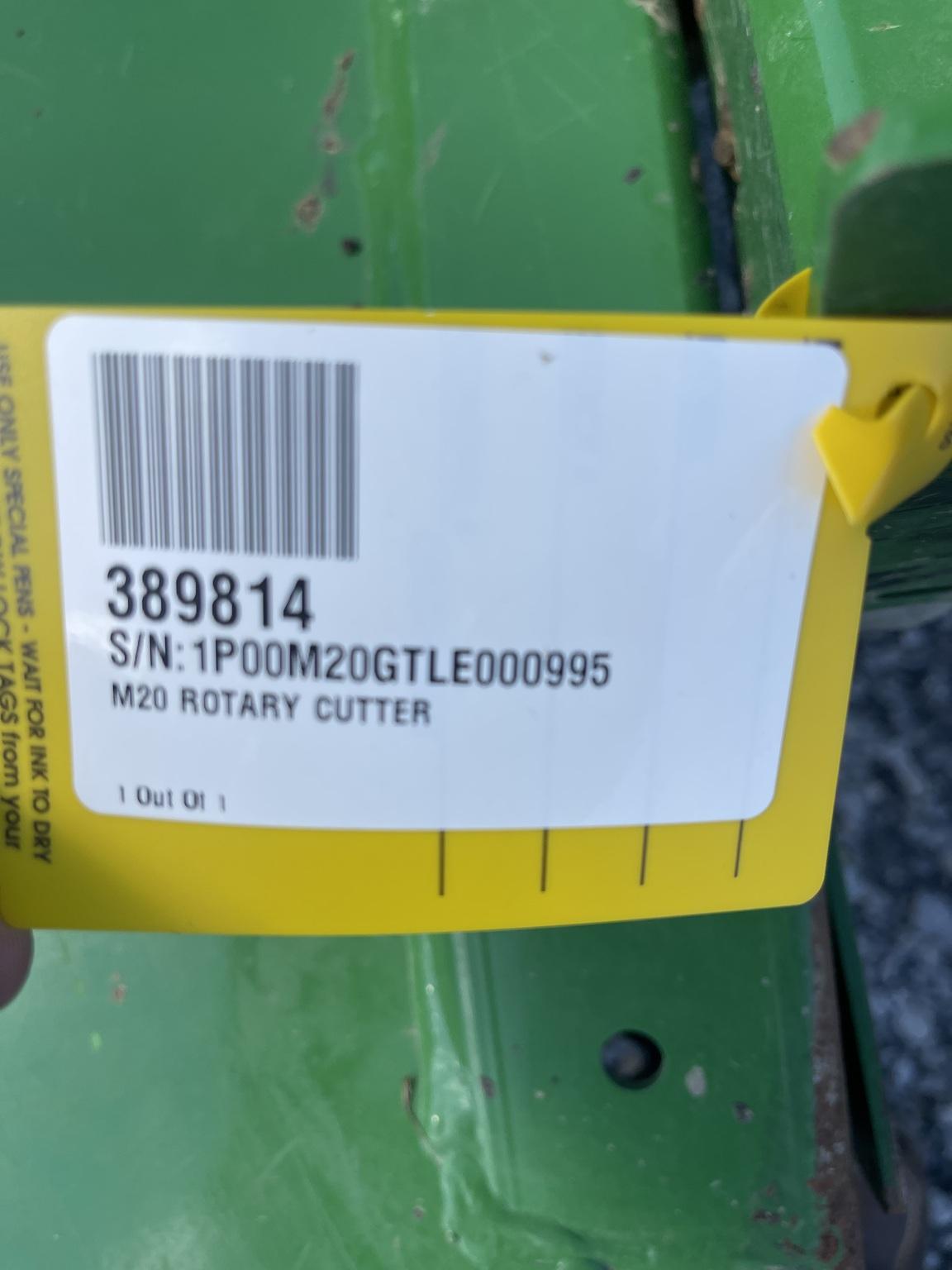 2021 John Deere M20