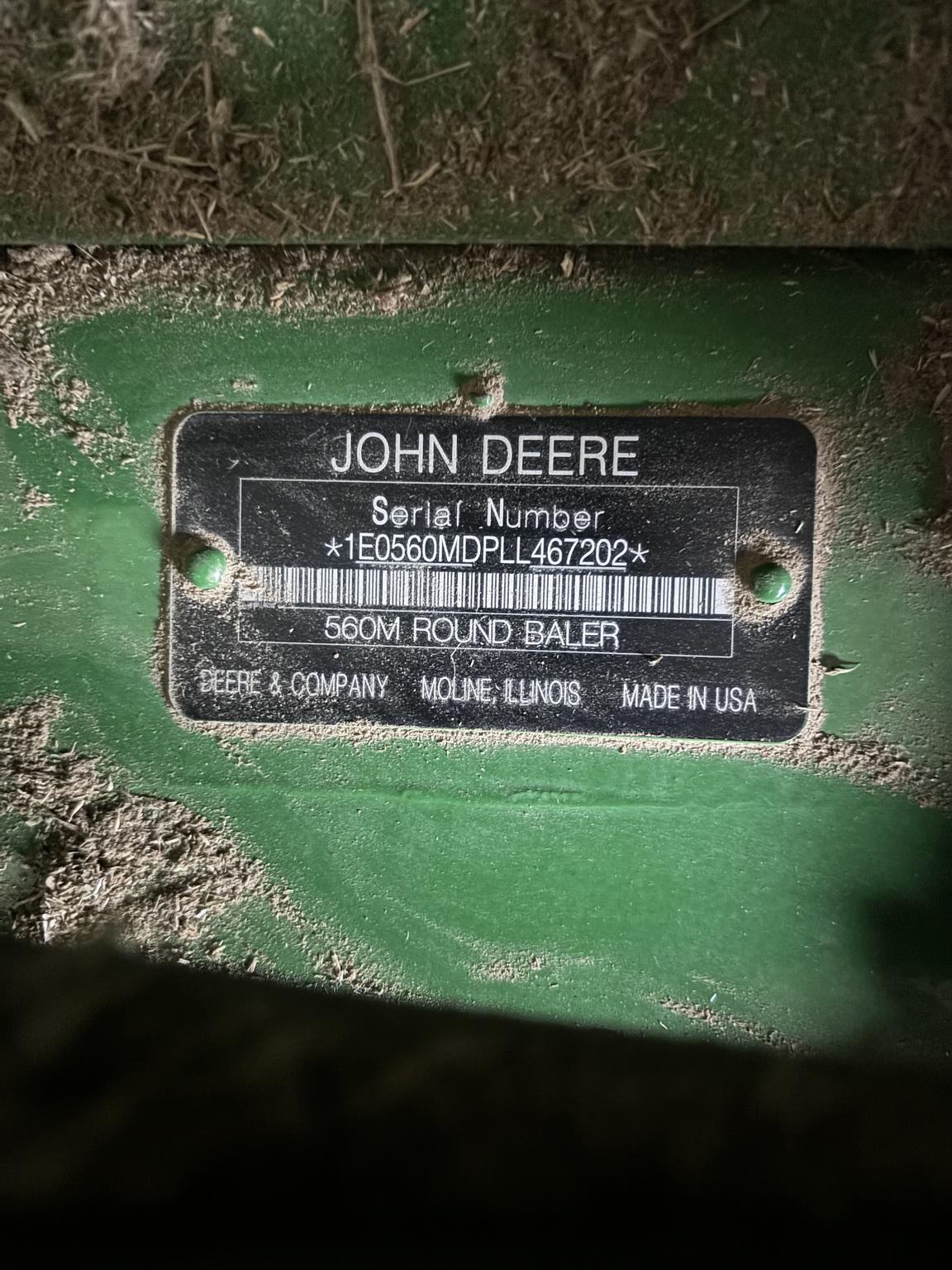 2020 John Deere 560M