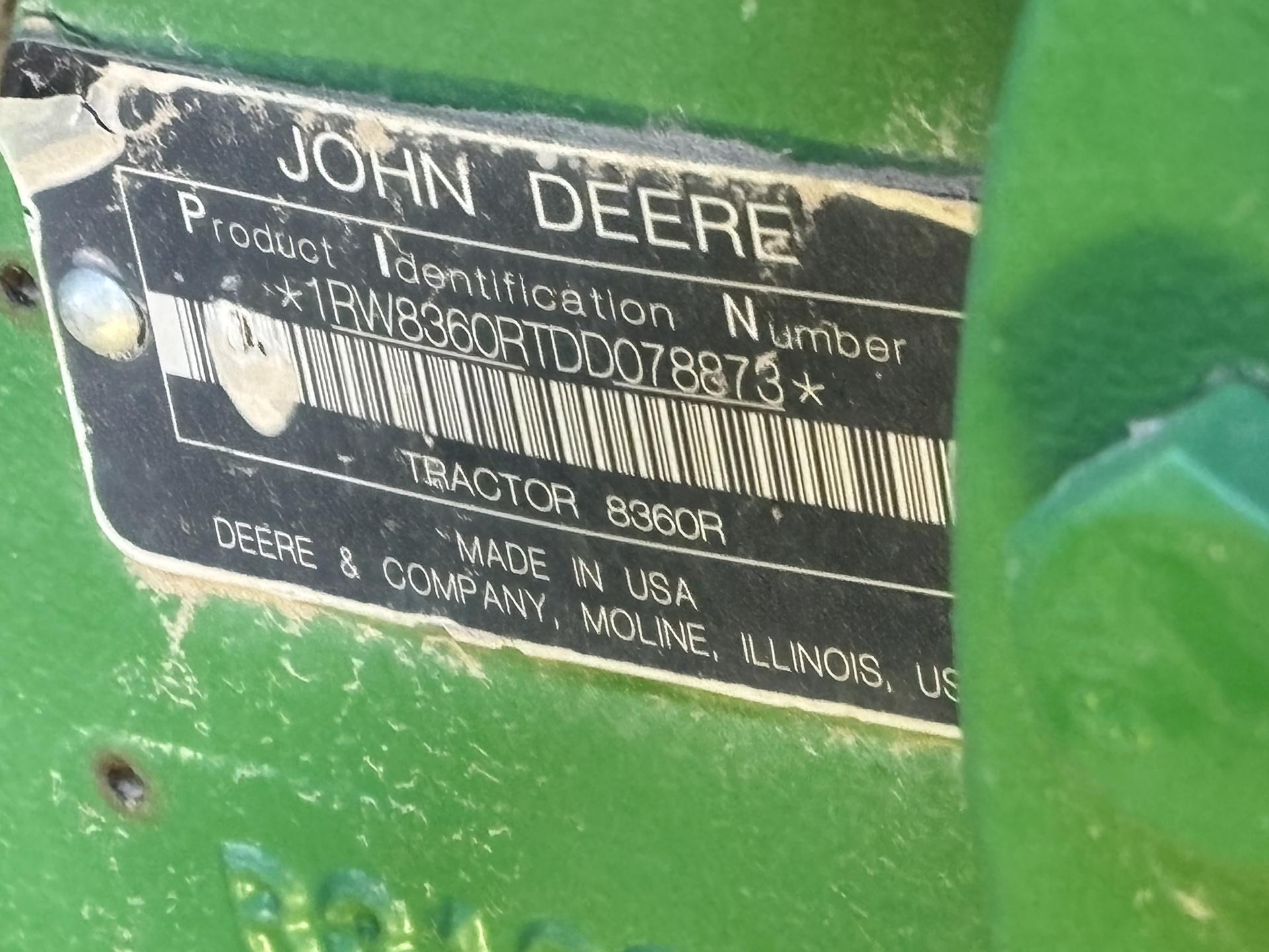 2013 John Deere 8360R Image