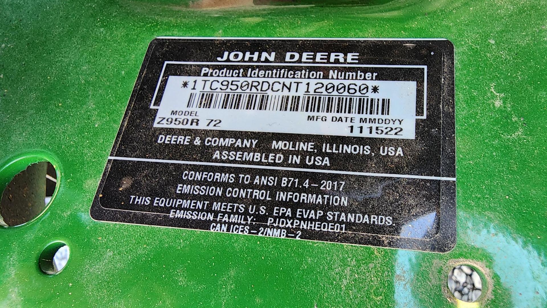 2023 John Deere Z950R