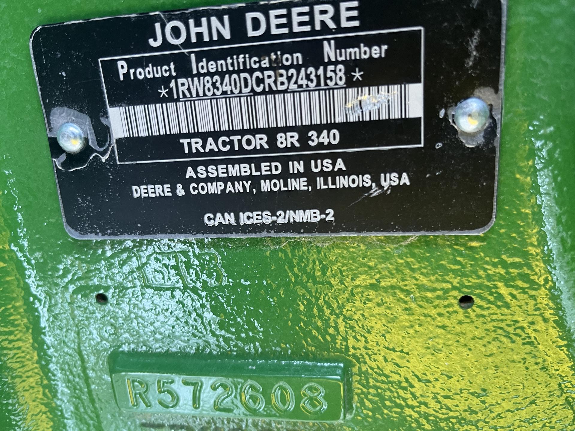 2024 John Deere 8R 340 Image