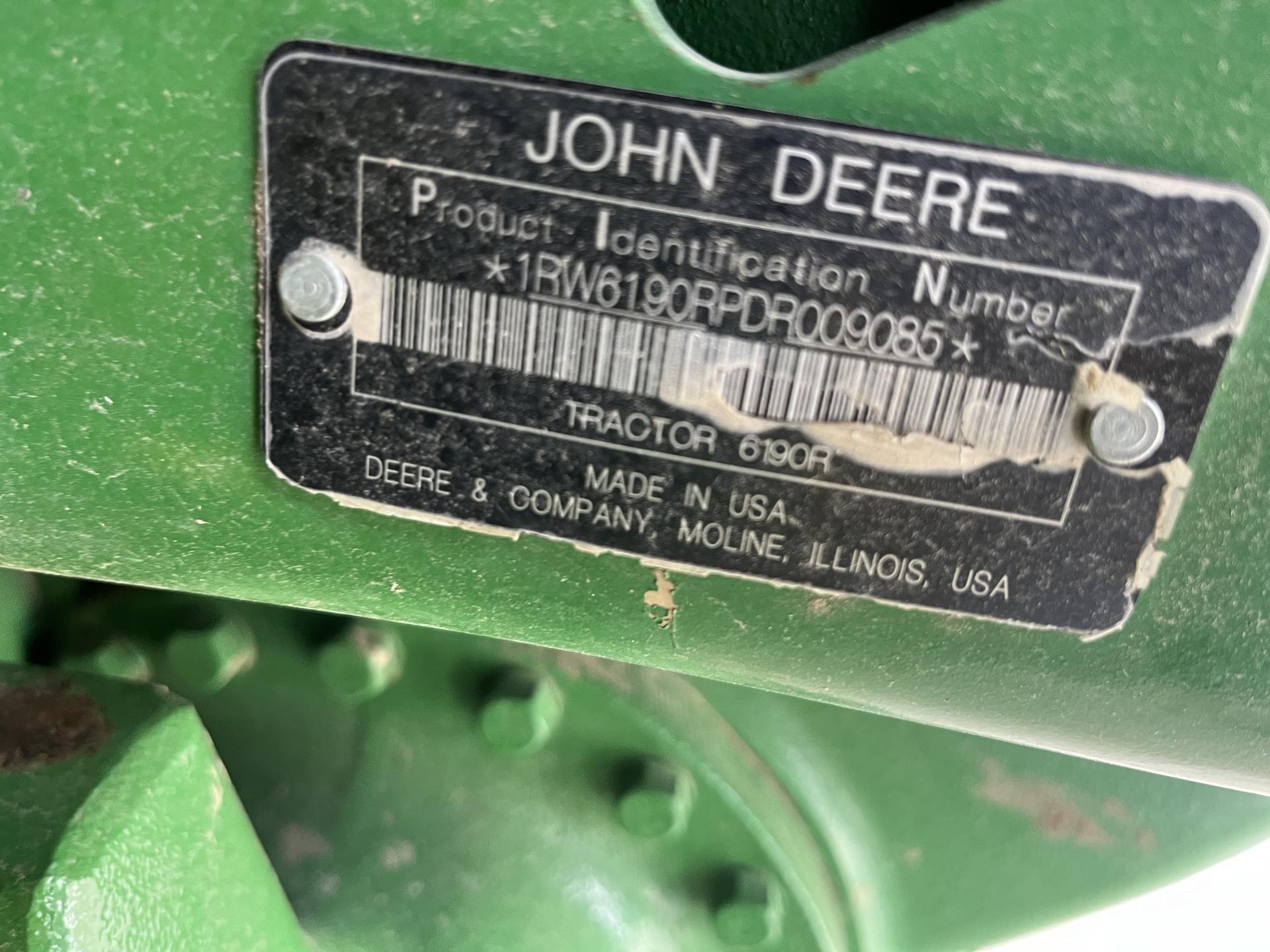 2013 John Deere 6190R Image