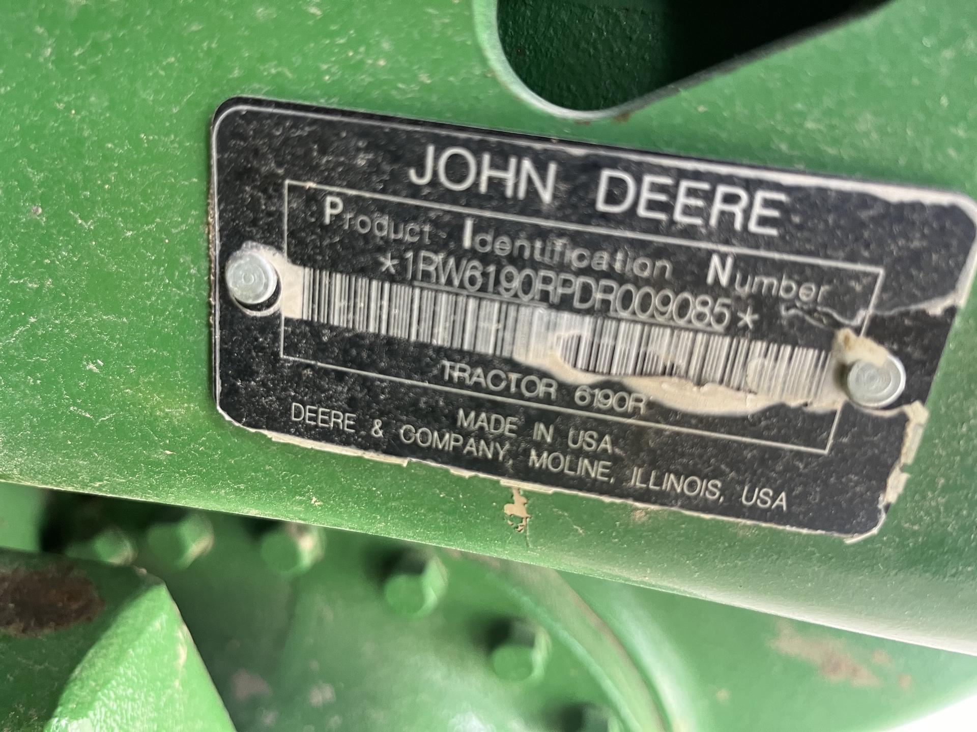 2013 John Deere 6190R Image