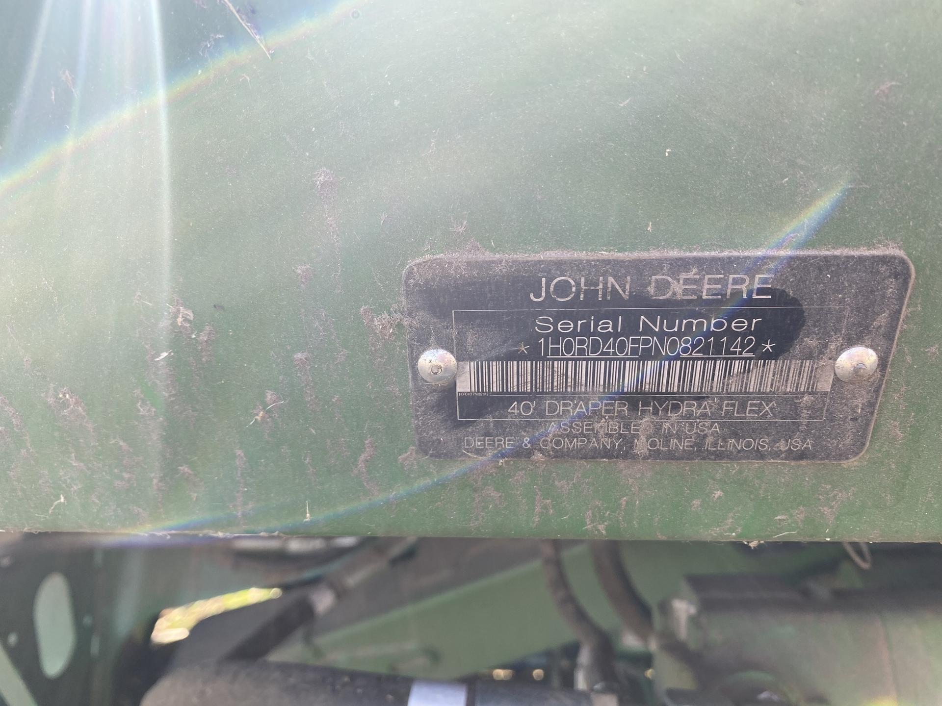 2022 John Deere RD40F