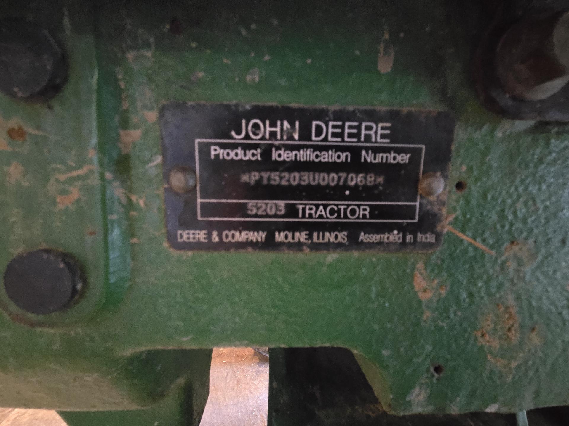 2008 John Deere 5203 Image