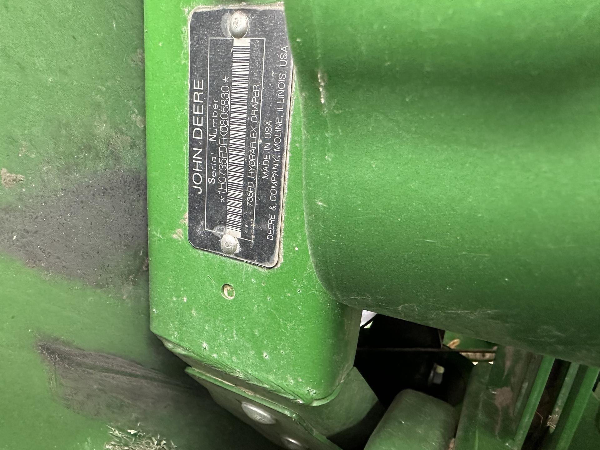 2019 John Deere 735FD