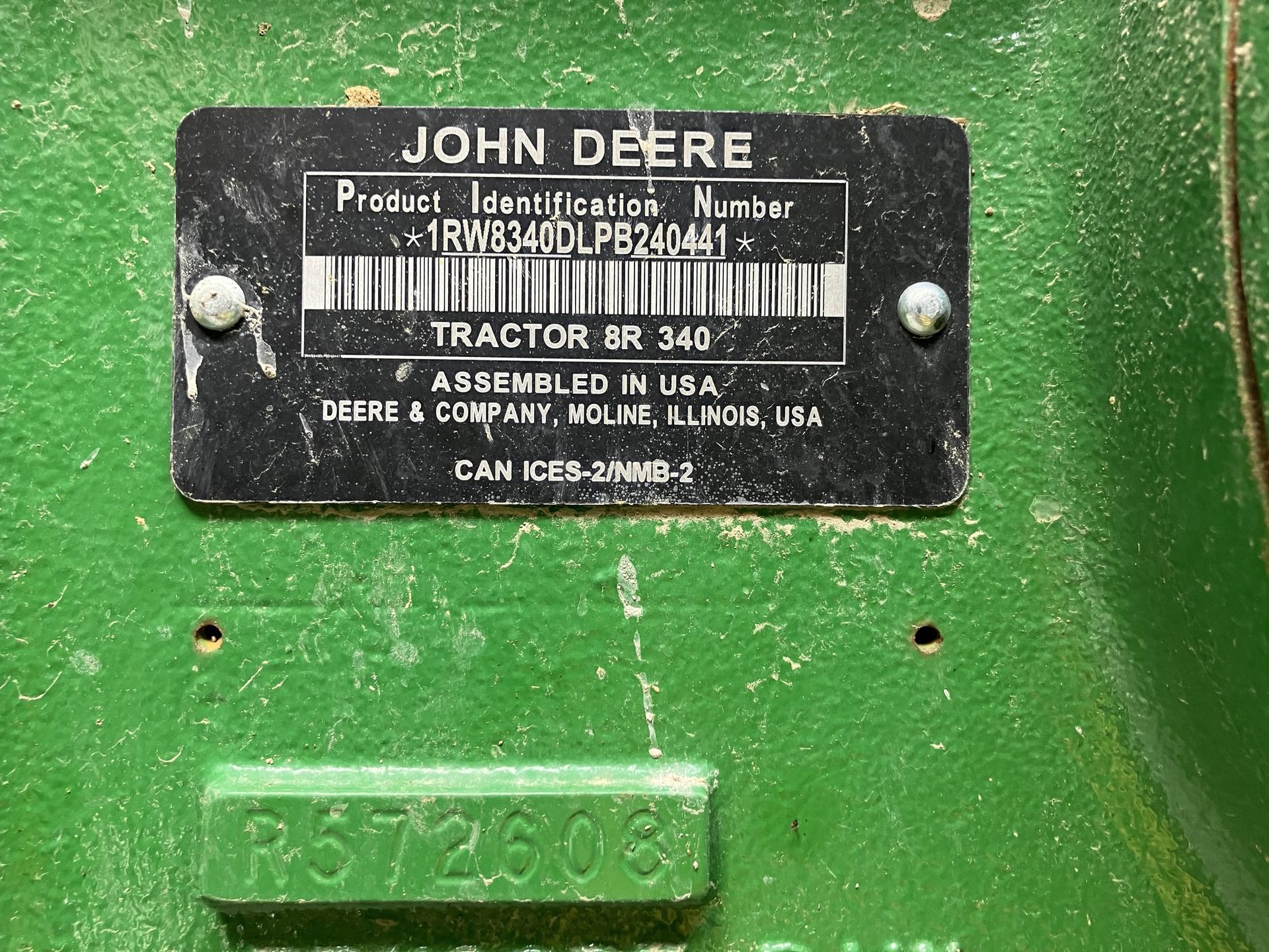 2024 John Deere 8R 340