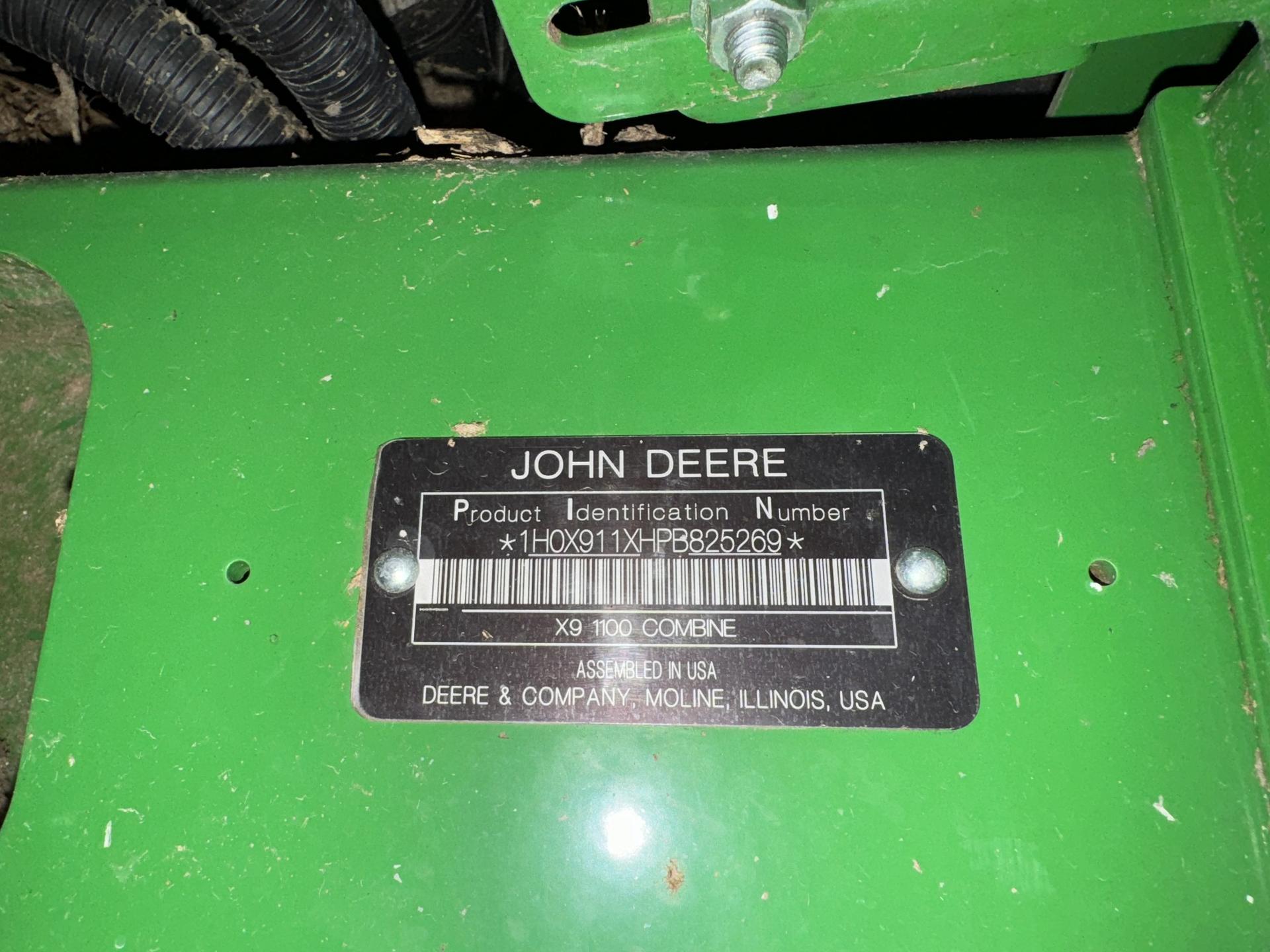 2023 John Deere X9 1100