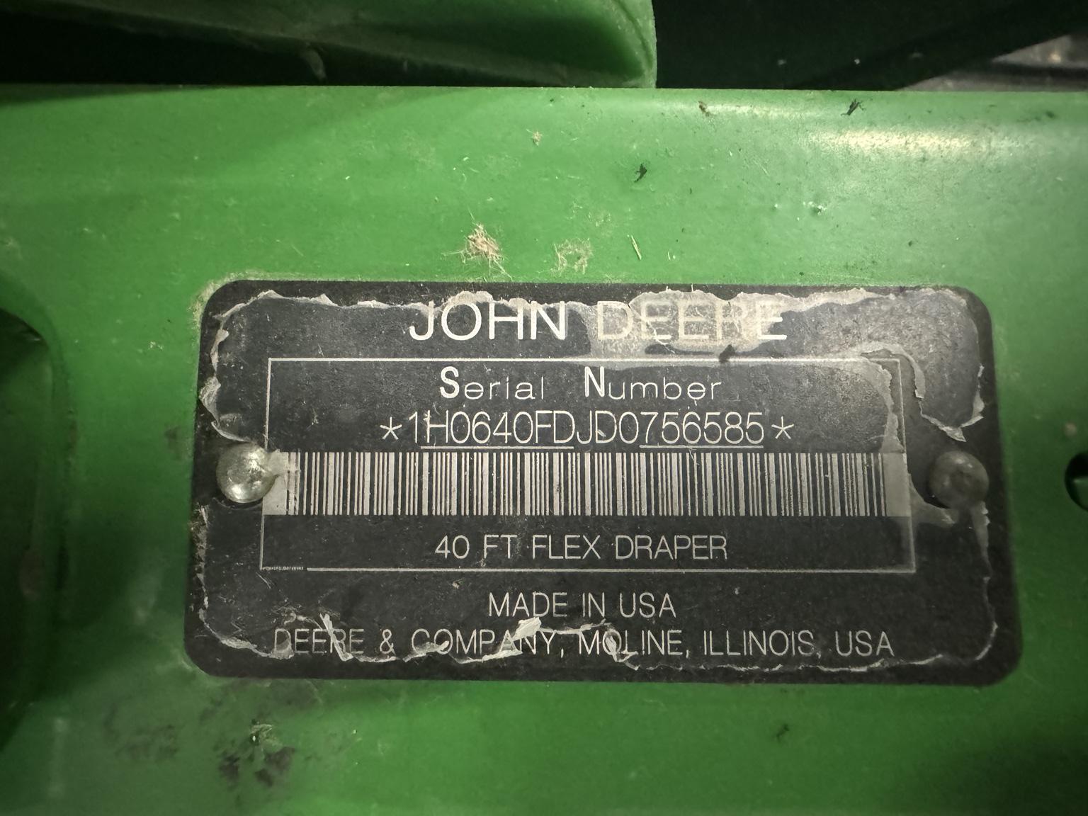 2013 John Deere 640FD