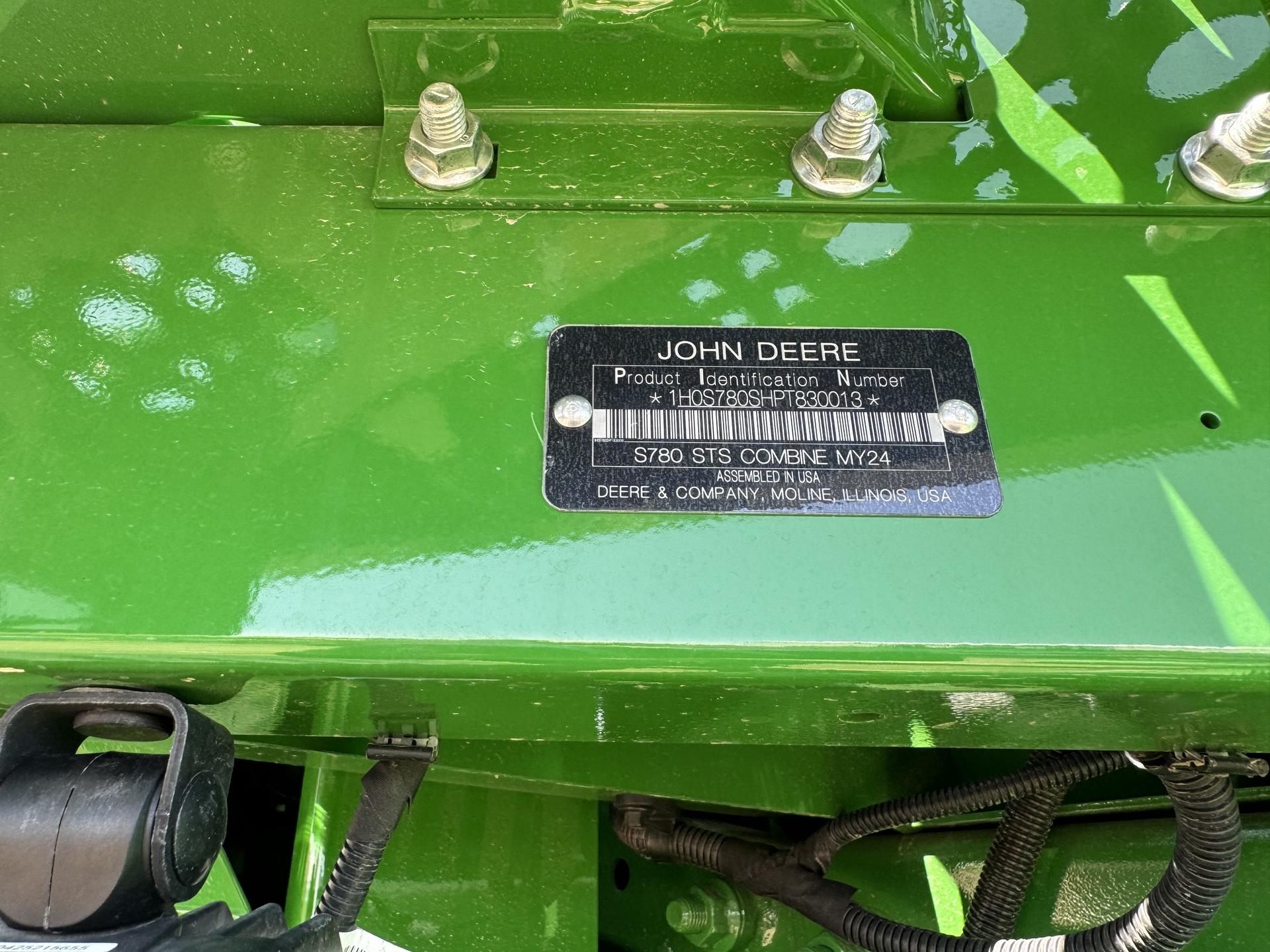 2024 John Deere S780