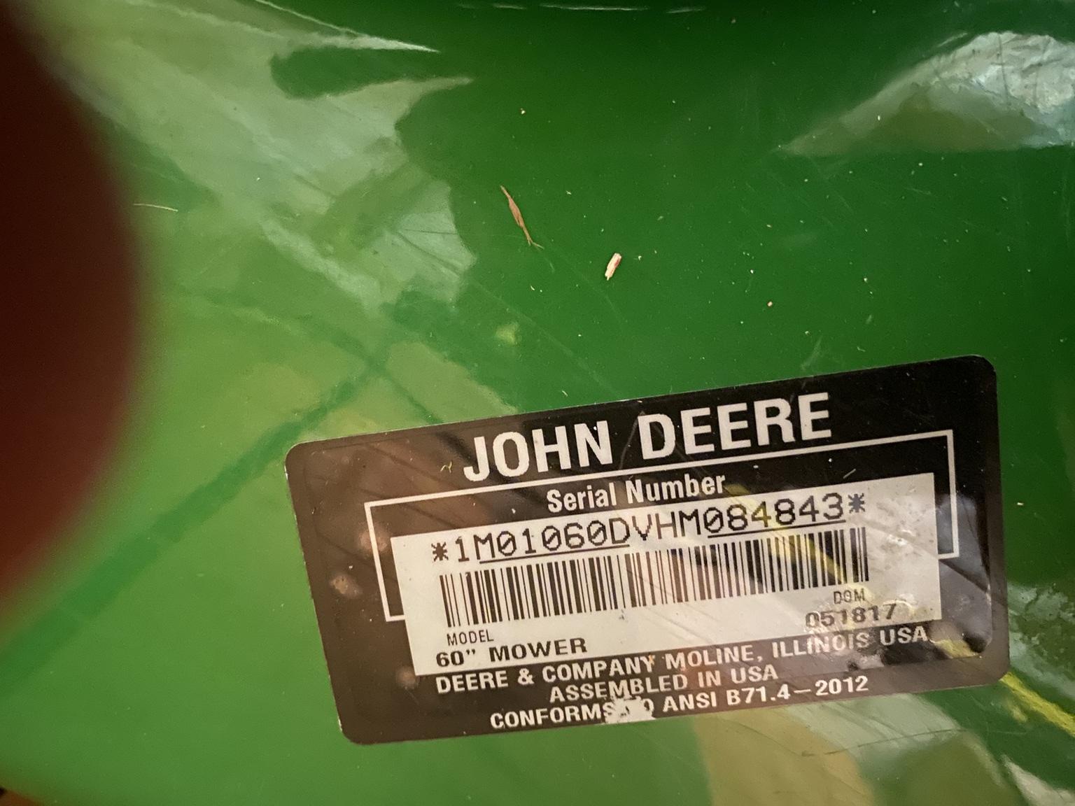 2020 John Deere 1025R