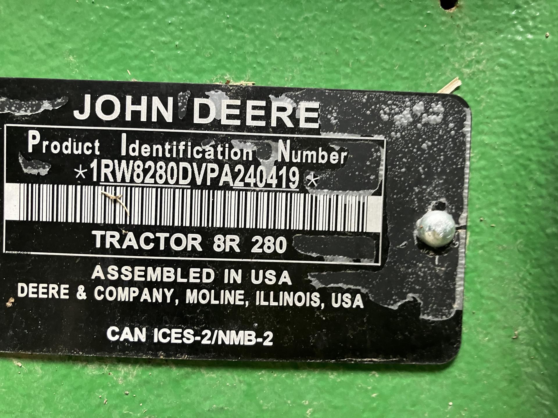 2024 John Deere 8R 280 Image