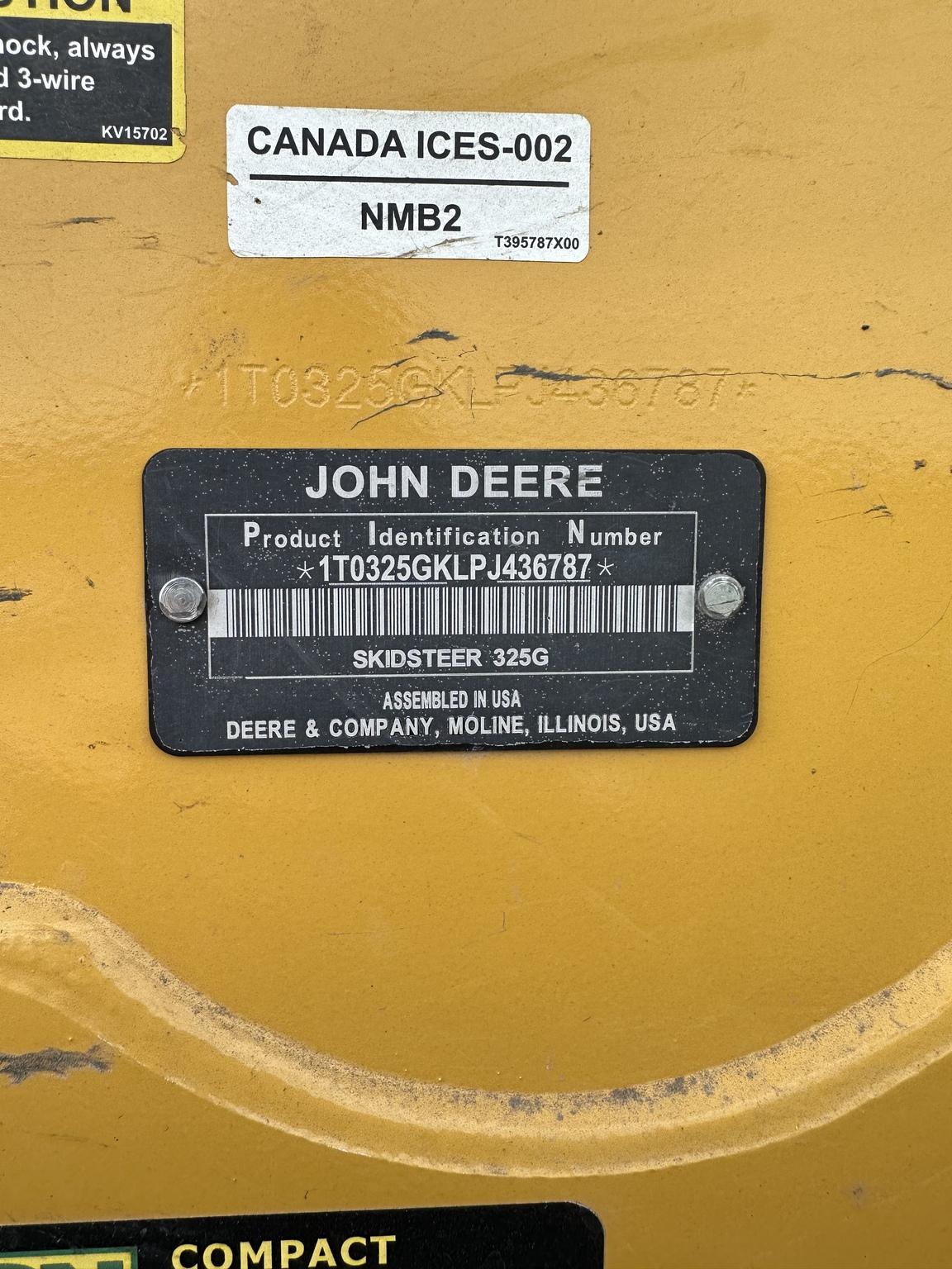 2023 John Deere 325G Image