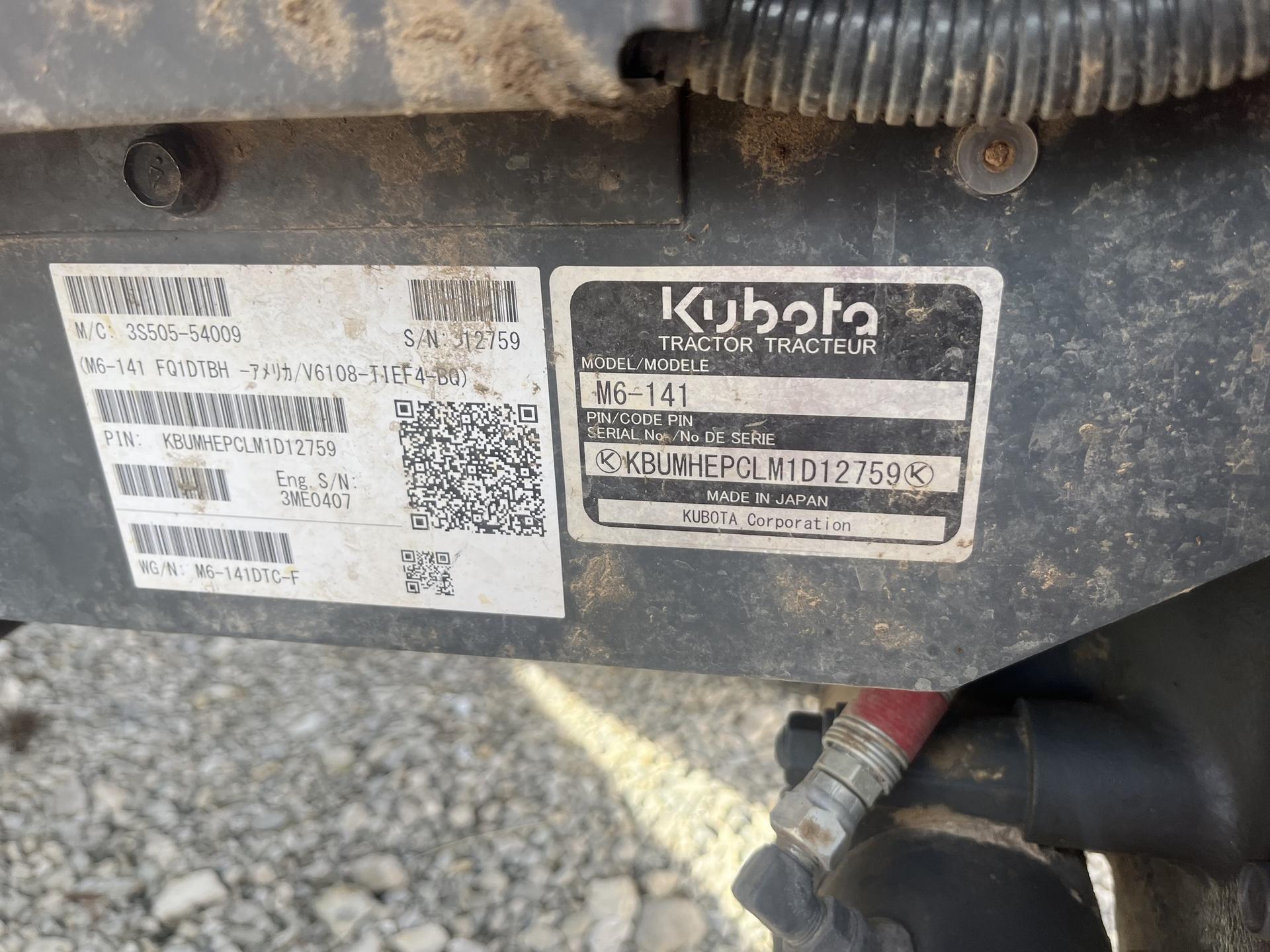 2021 Kubota M6-141