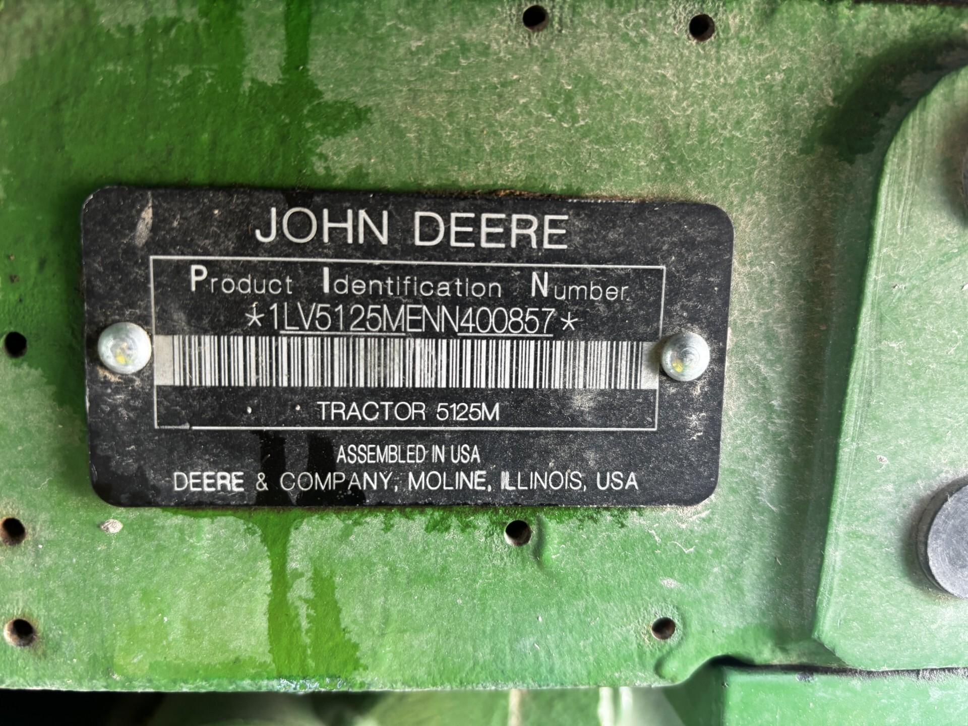 2023 John Deere 5125M