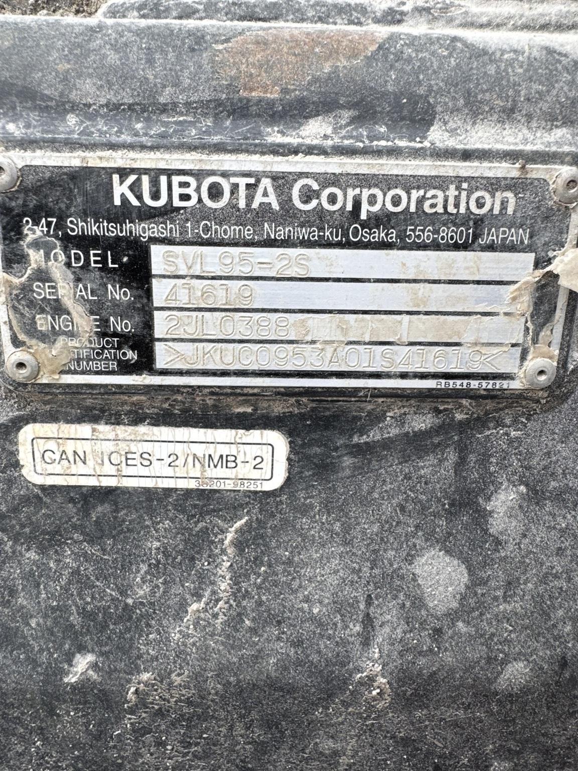 2019 Kubota SVL95