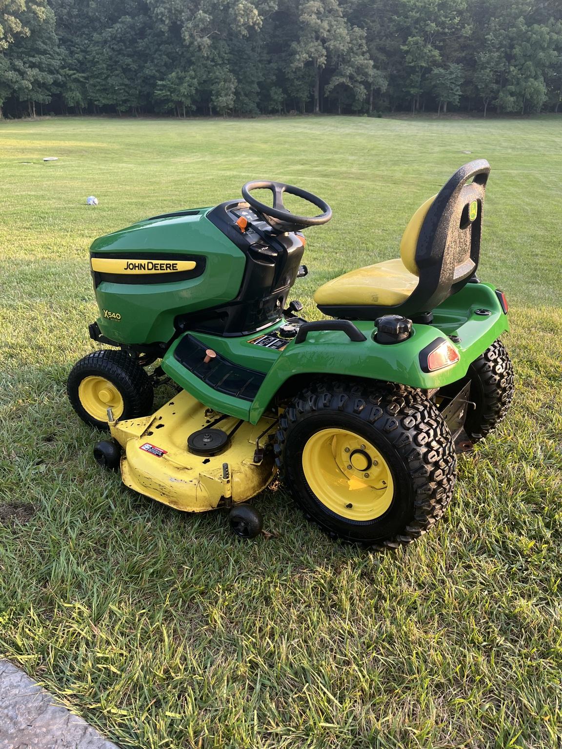 2007 John Deere X540