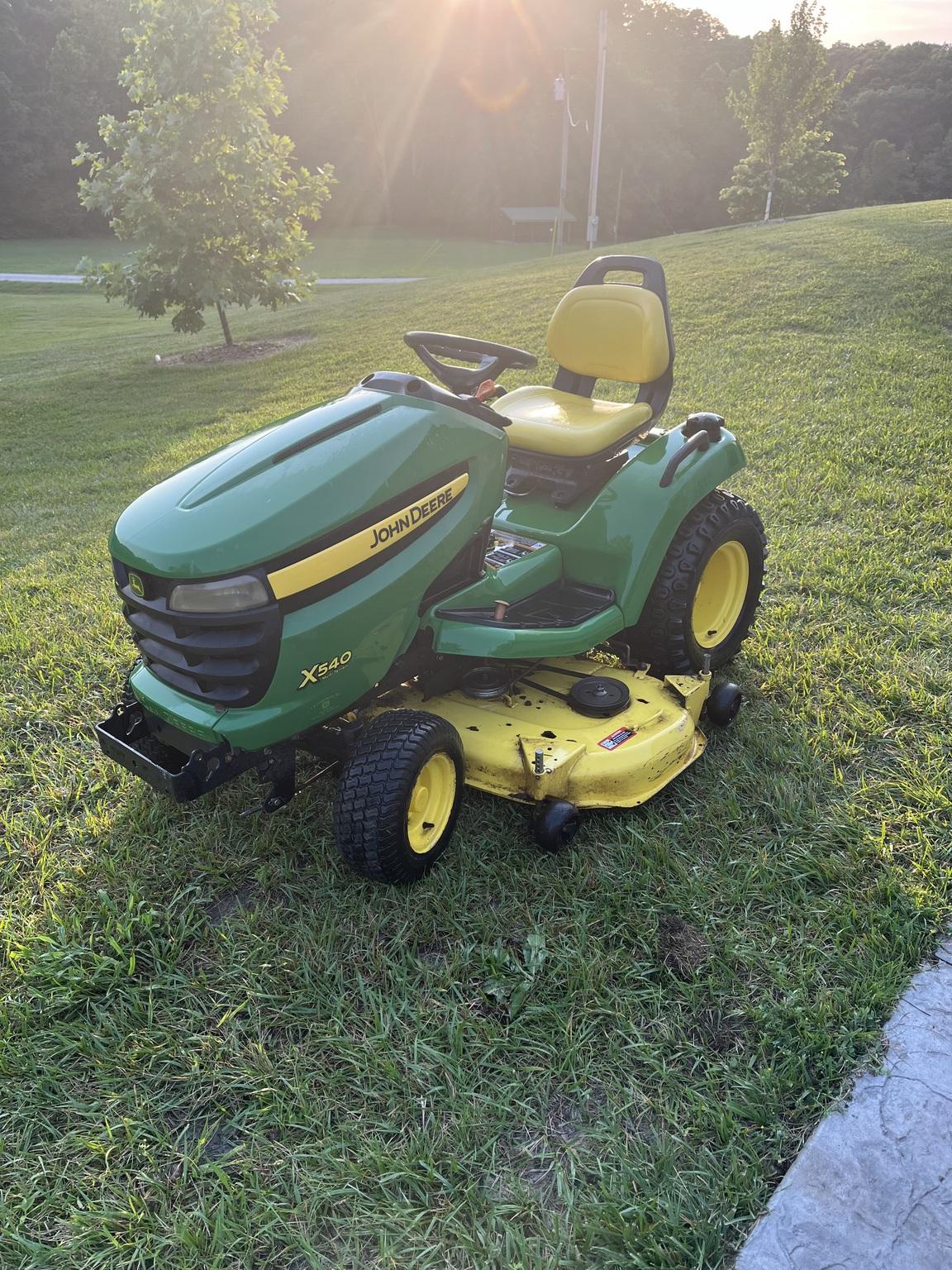 2007 John Deere X540