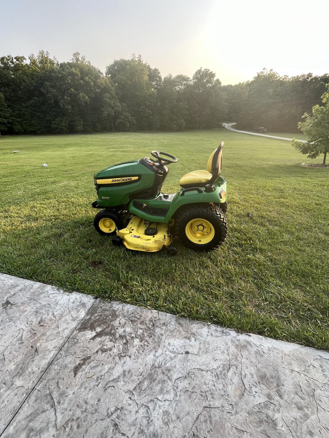 2007 John Deere X540