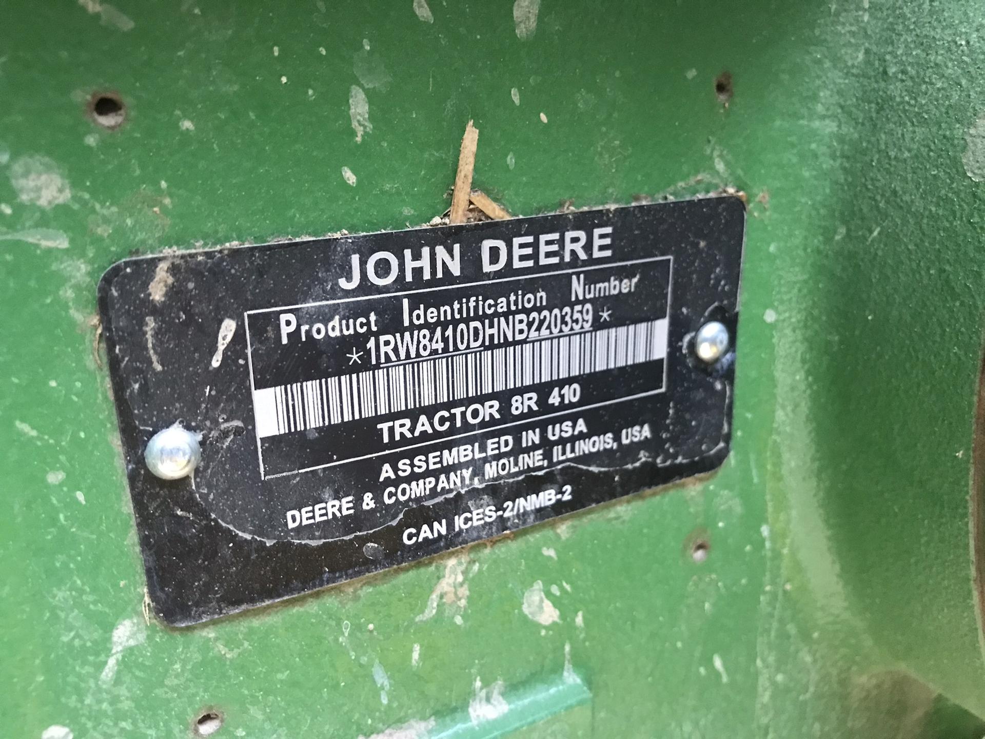 2023 John Deere 8R 410