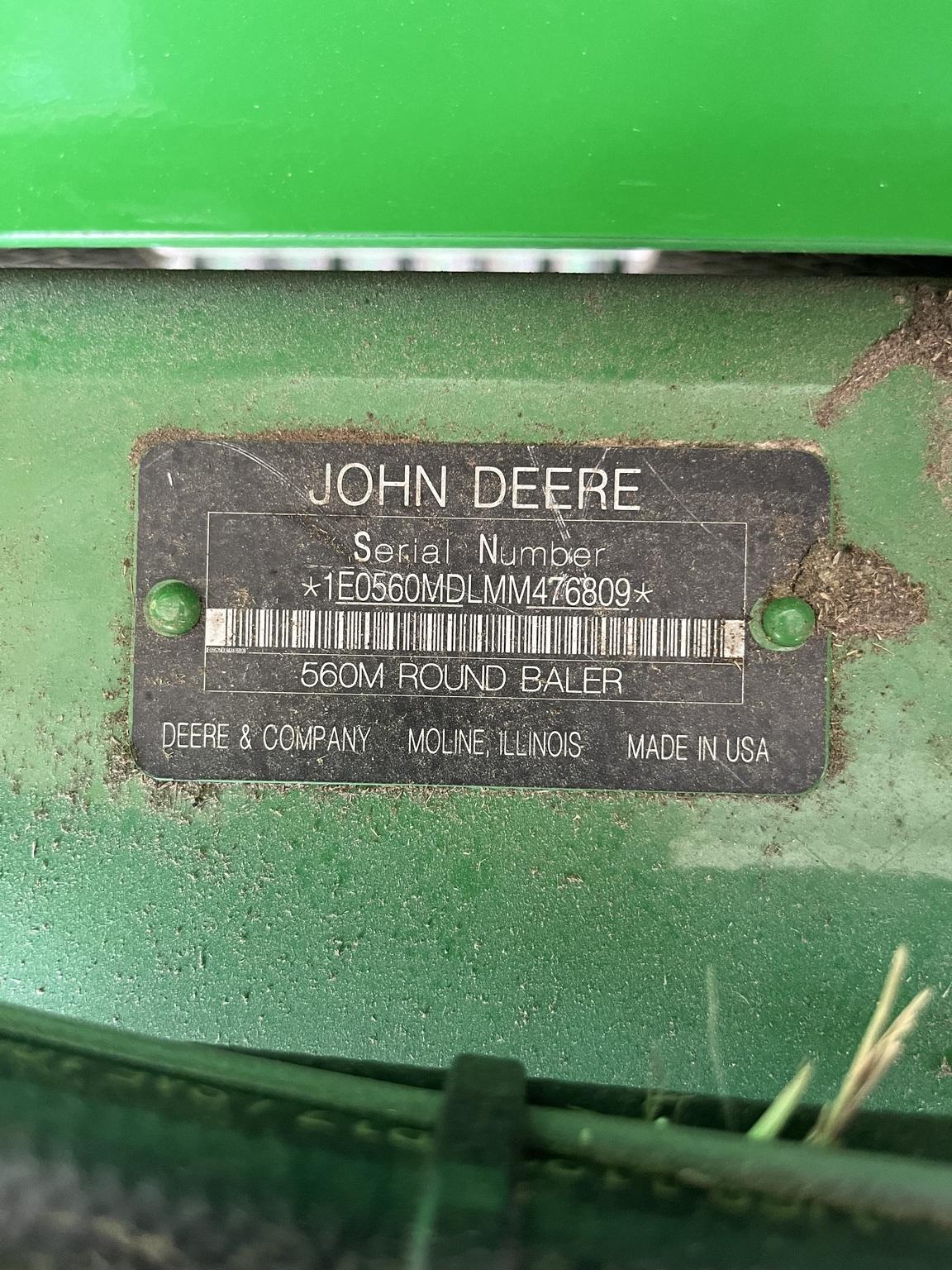 2021 John Deere 560M