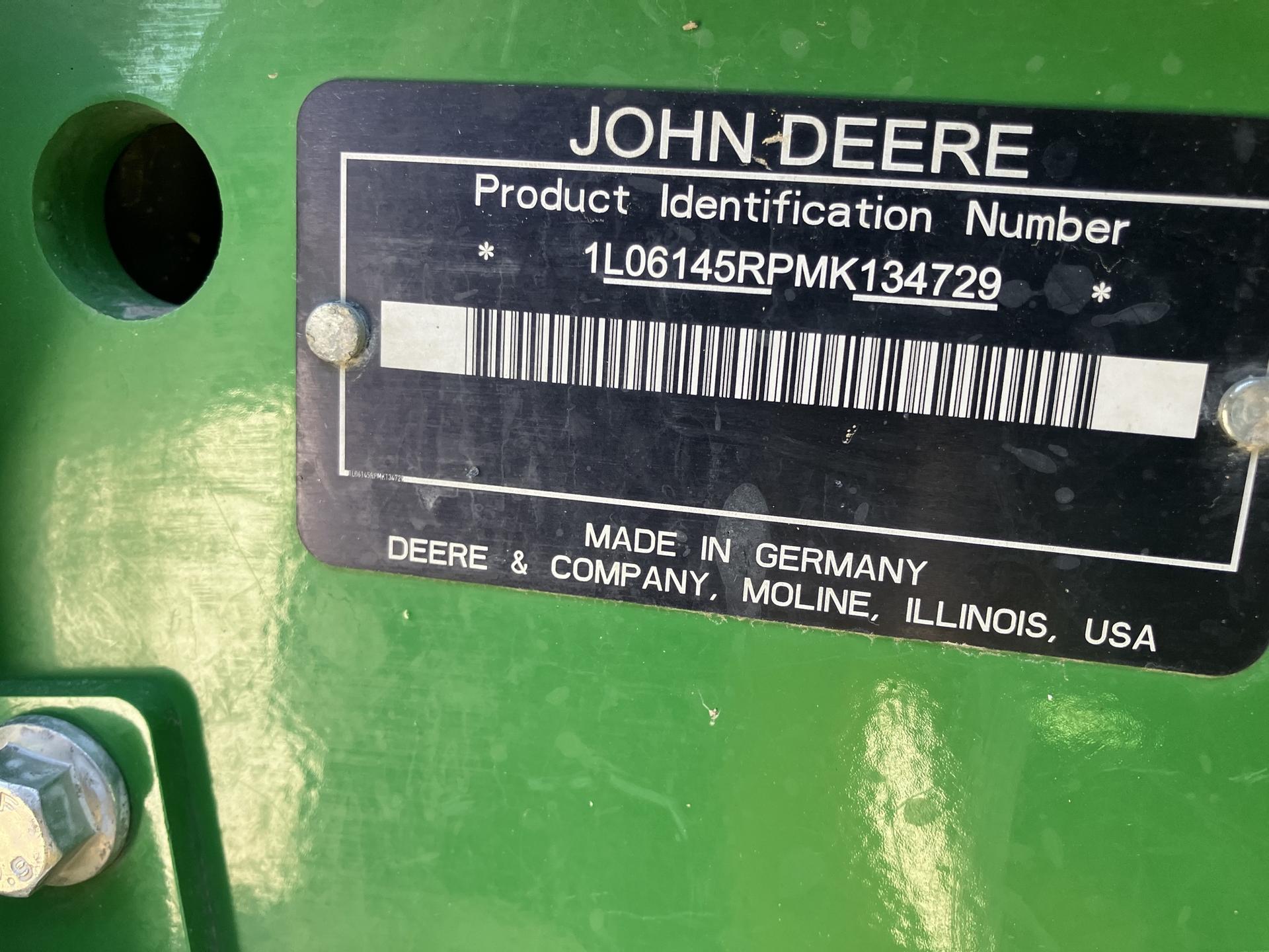 2022 John Deere 6145R