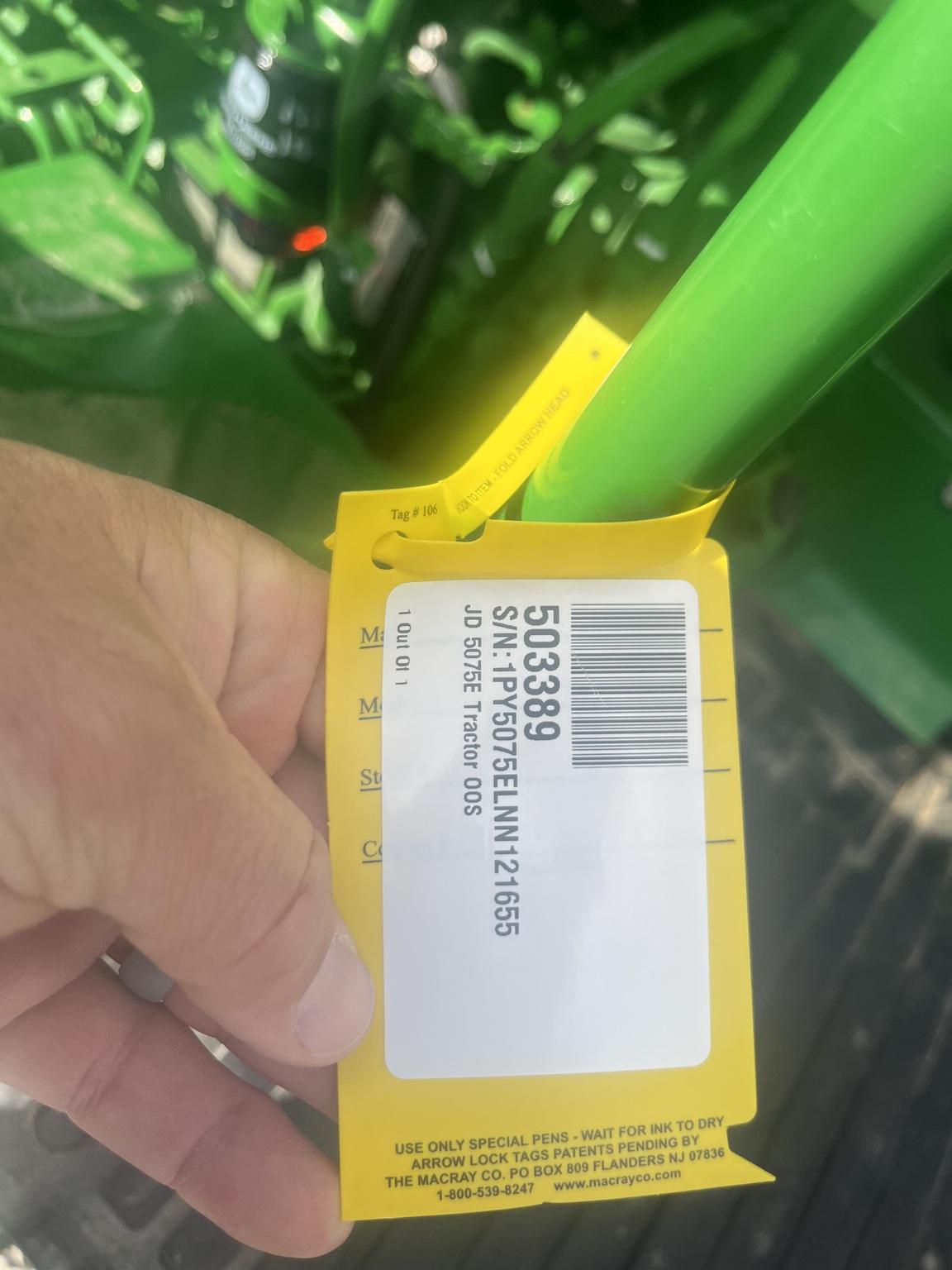 2022 John Deere 5075E