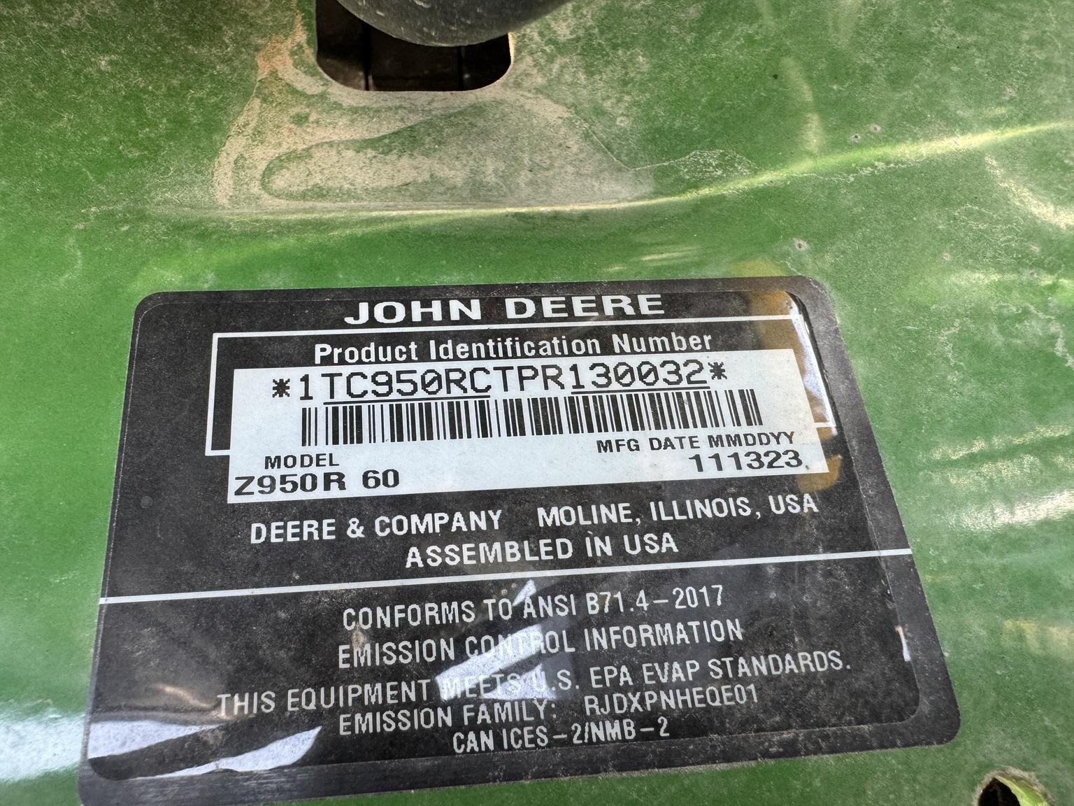 2024 John Deere Z950R Image