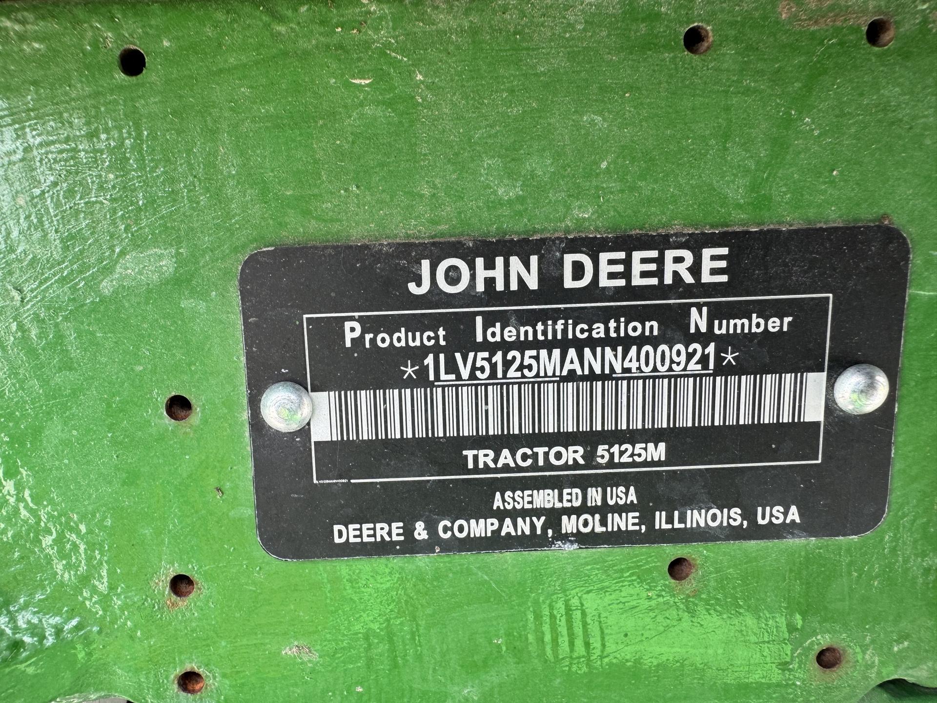 2023 John Deere 5125M