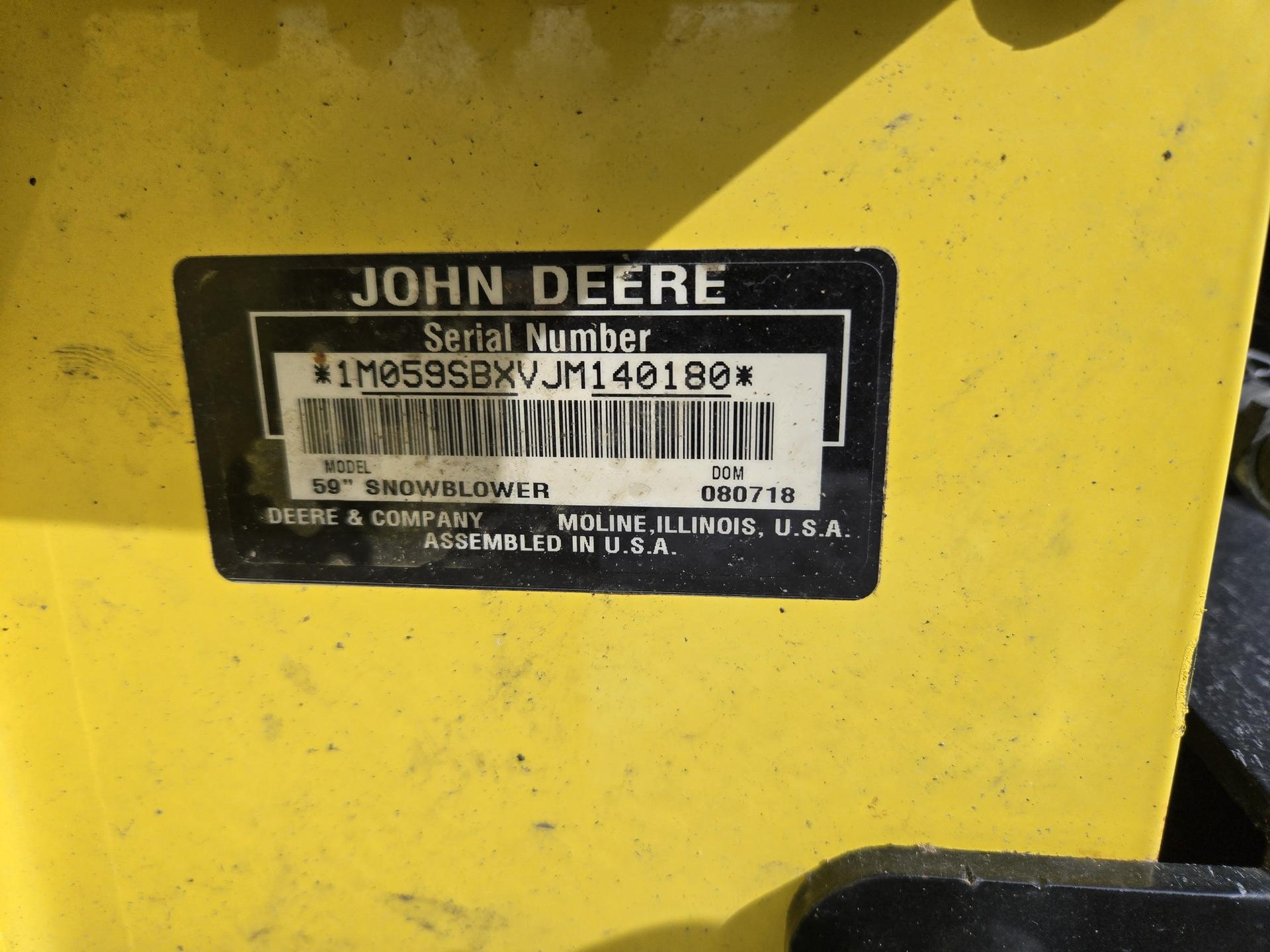 2018 John Deere 59 Image