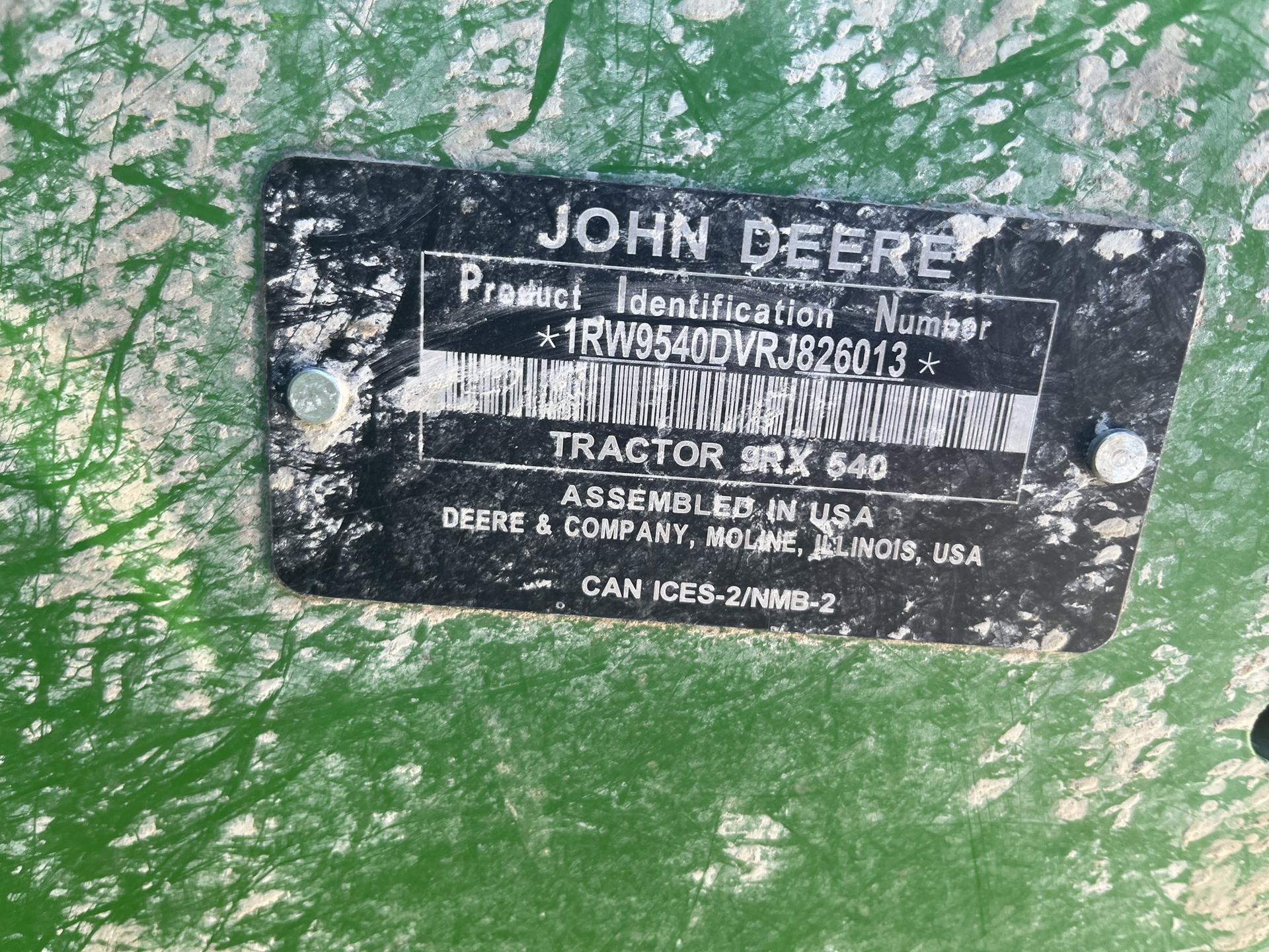 2024 John Deere 9RX 540 Image