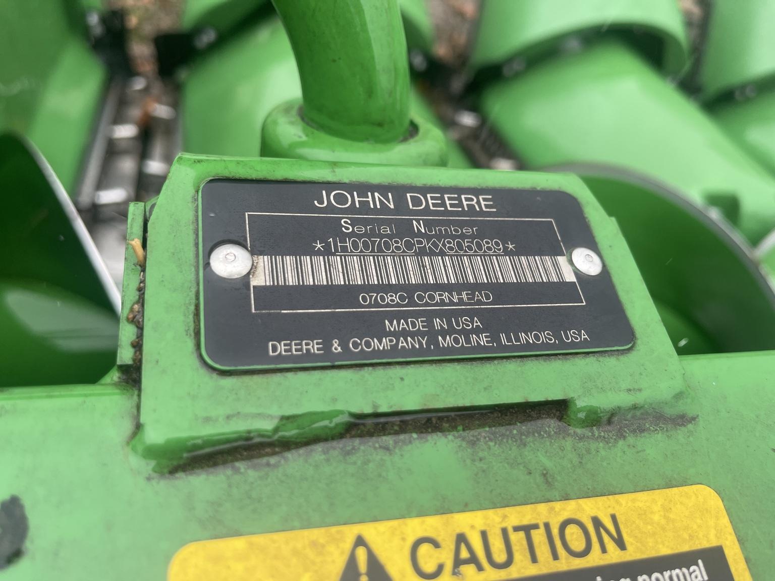 2019 John Deere 708C