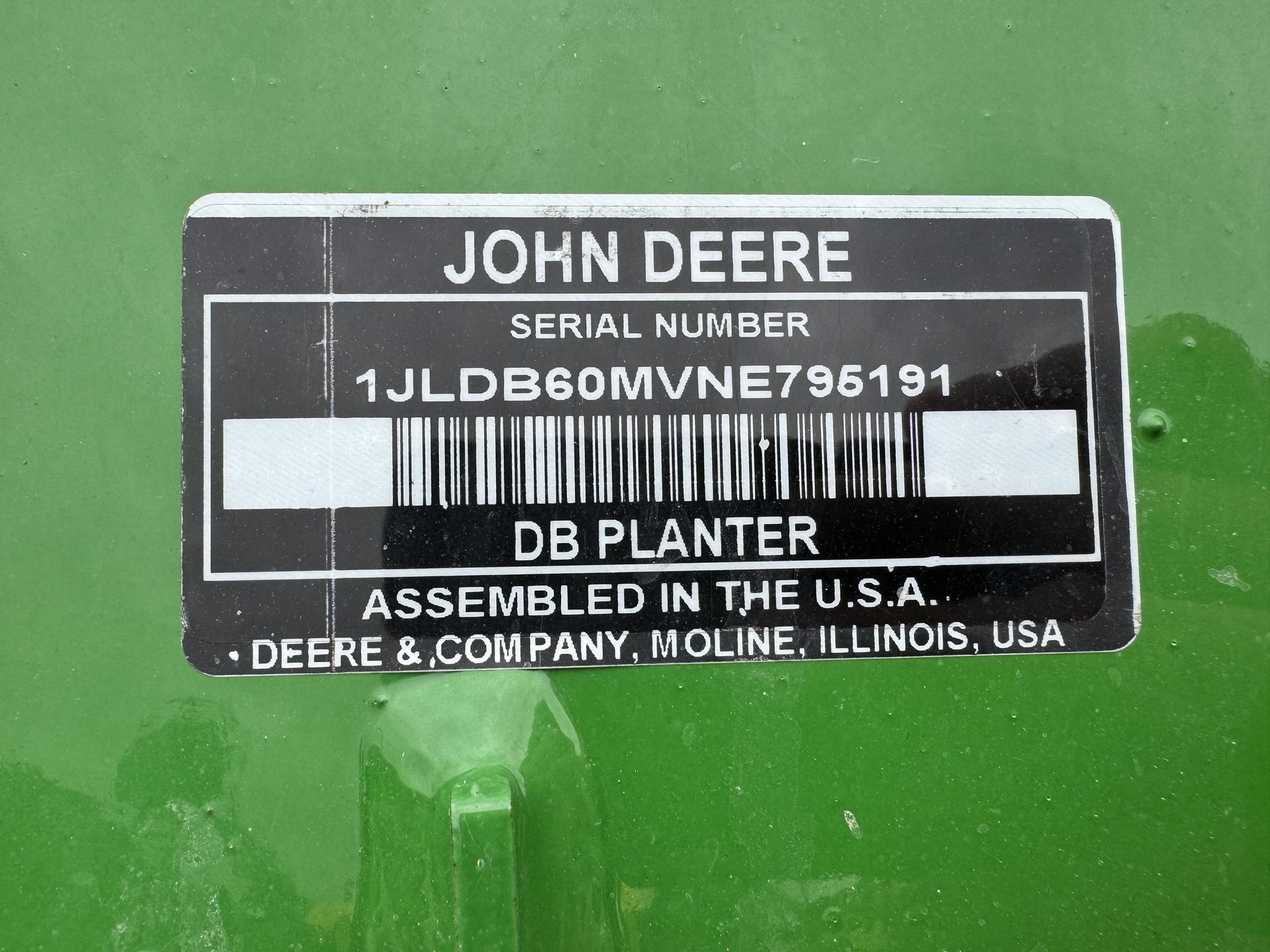 2022 John Deere DB60