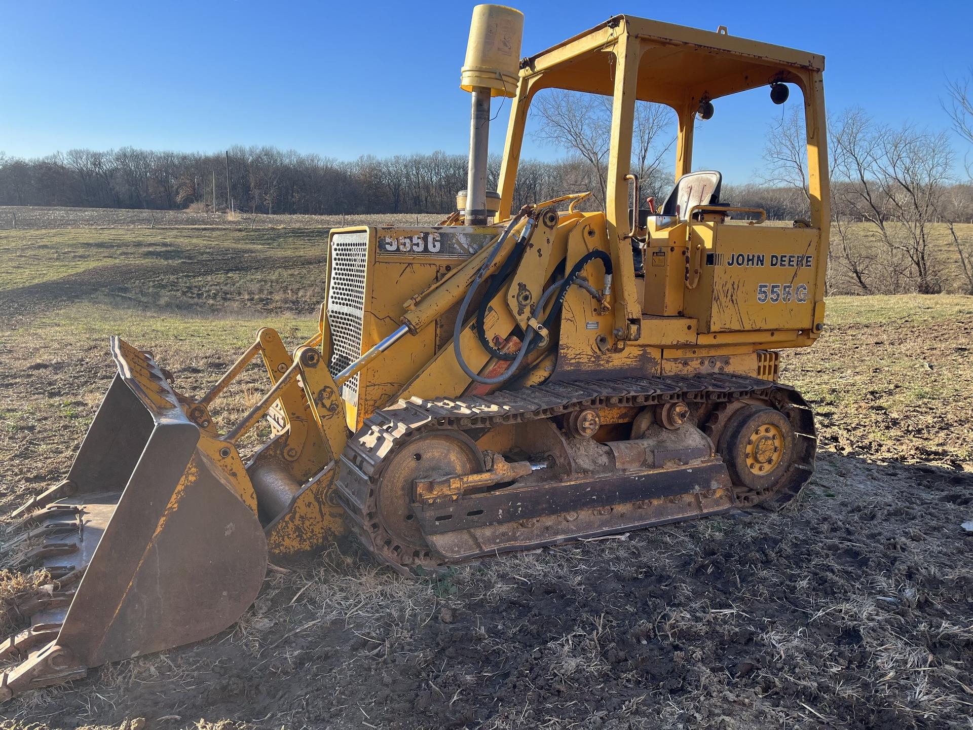 1989 John Deere 555G