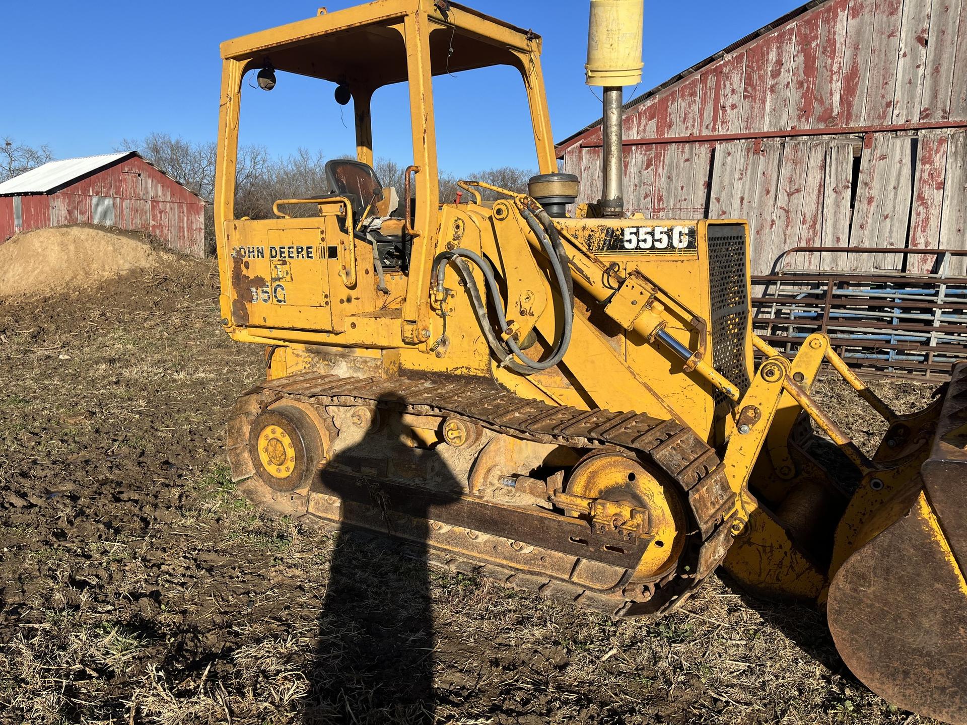 1989 John Deere 555G