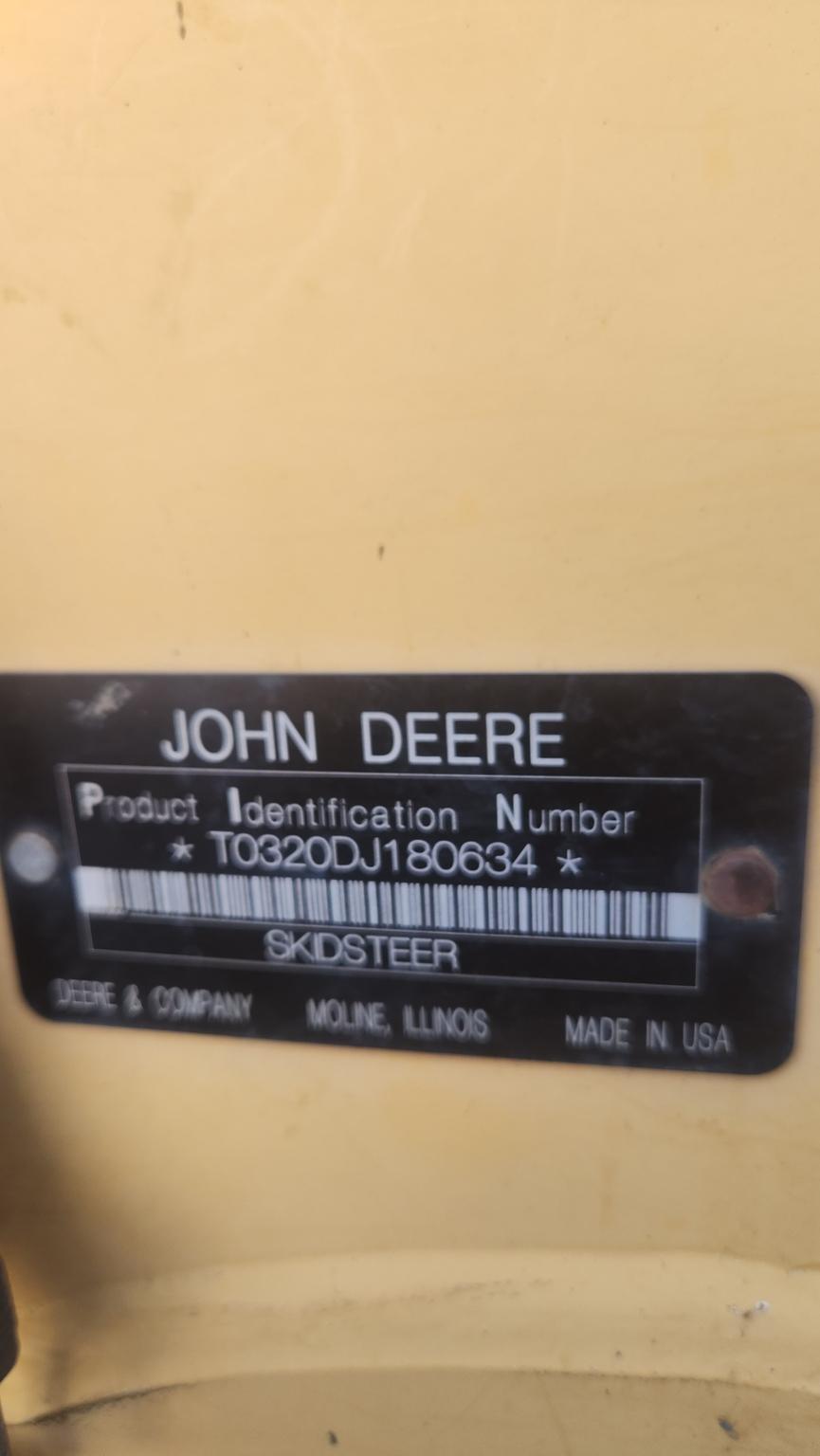 2010 John Deere 320D