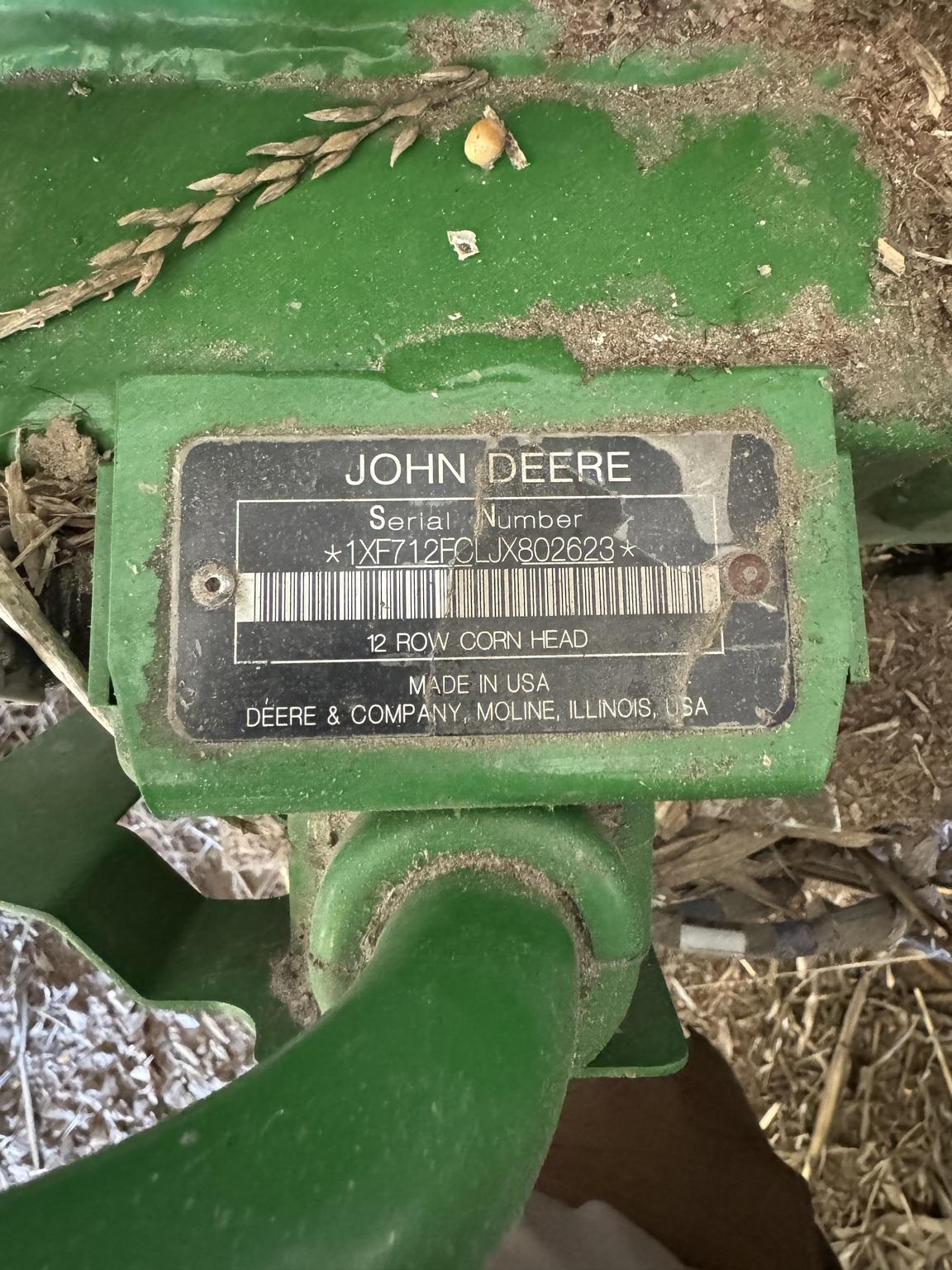 2018 John Deere 712FC