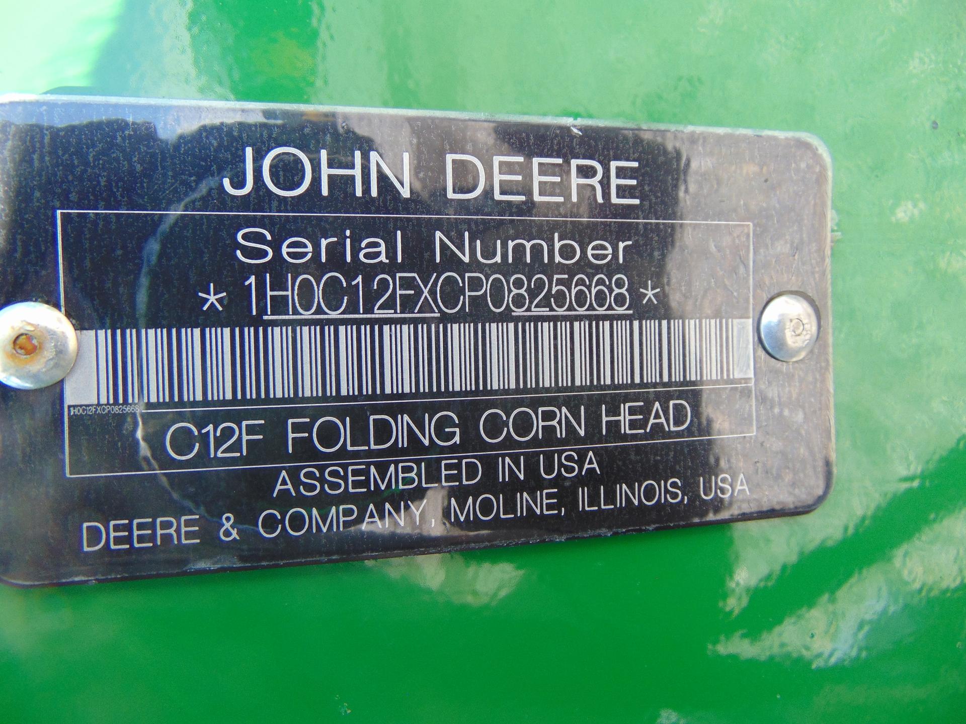 2023 John Deere C12F