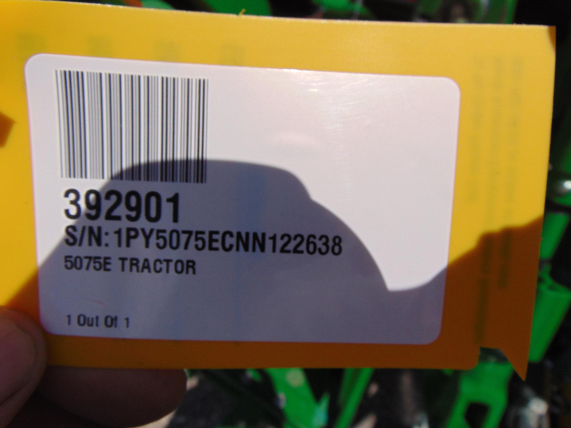 2022 John Deere 5075E