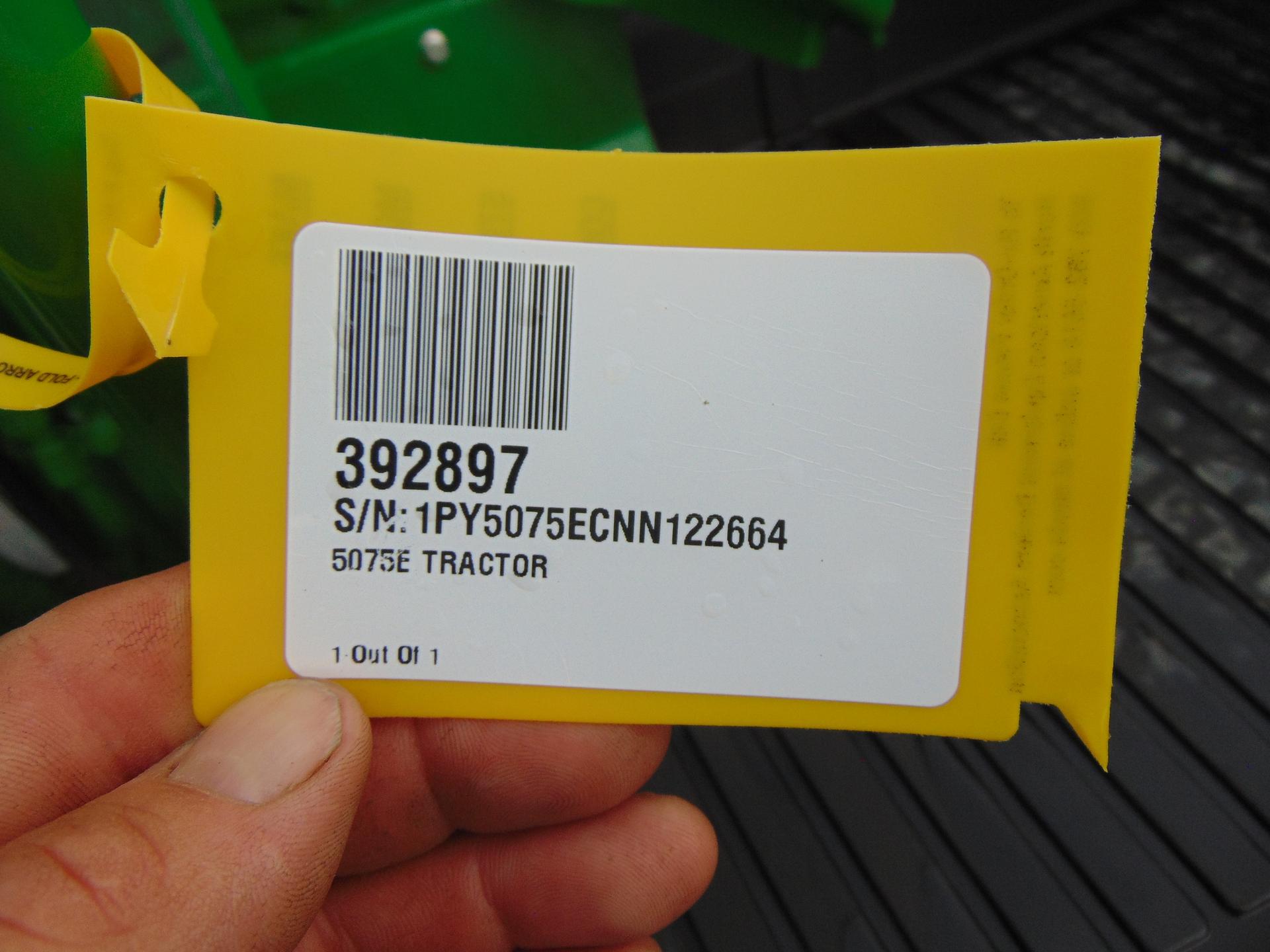 2022 John Deere 5075E