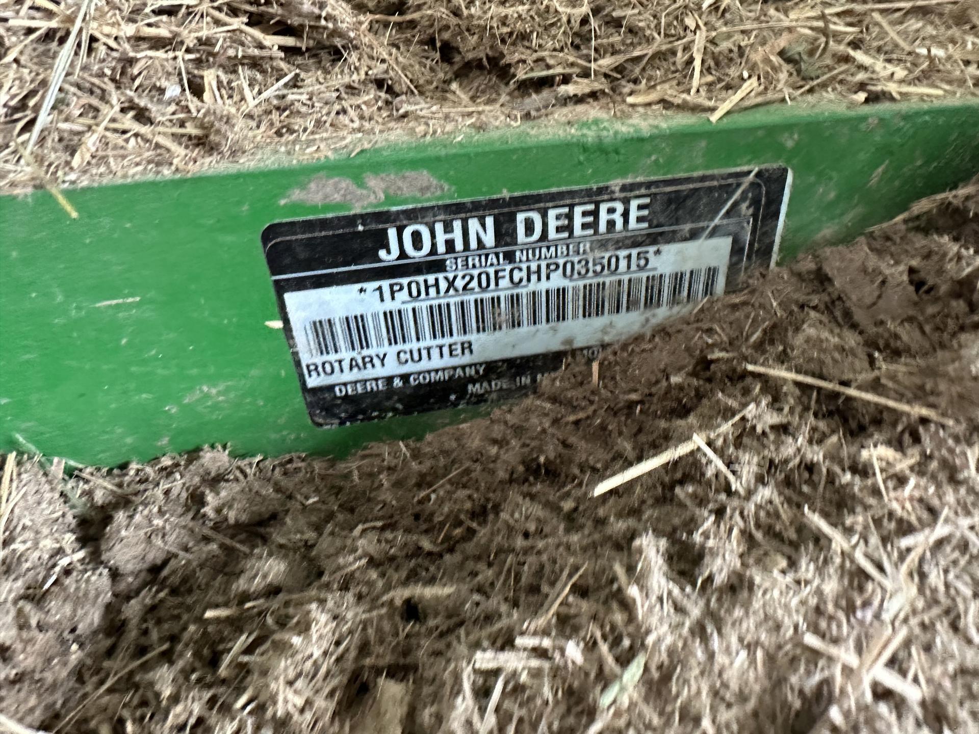 2017 John Deere HX20