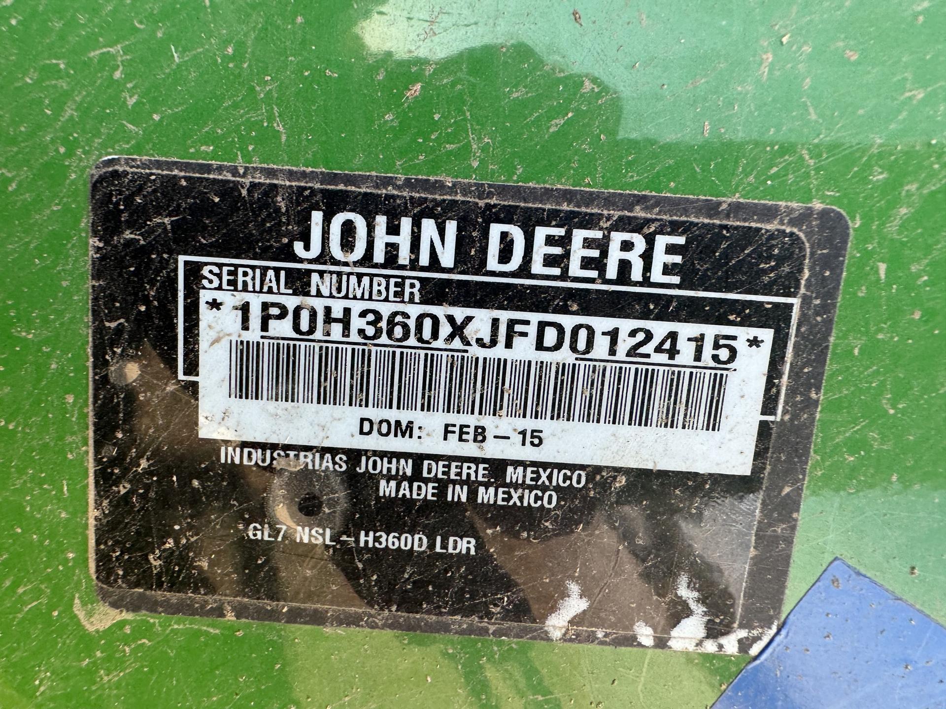 2015 John Deere 6150M