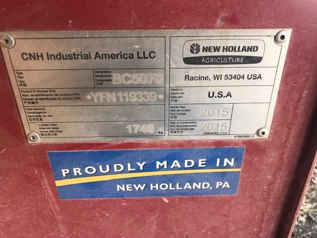 2015 New Holland BC5070