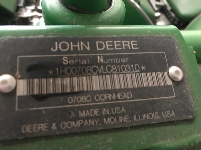 2020 John Deere 708C