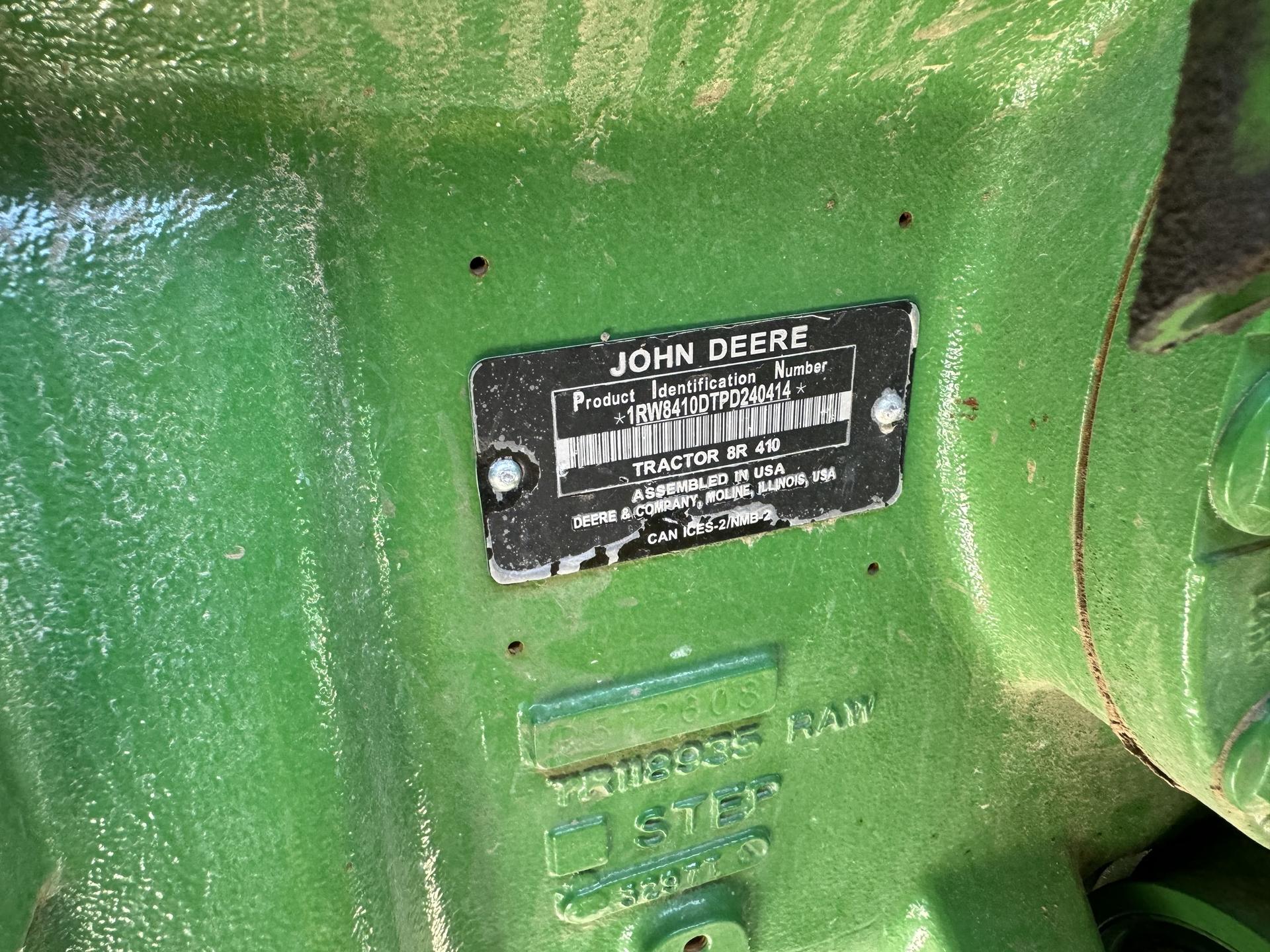 2024 John Deere 8R 410