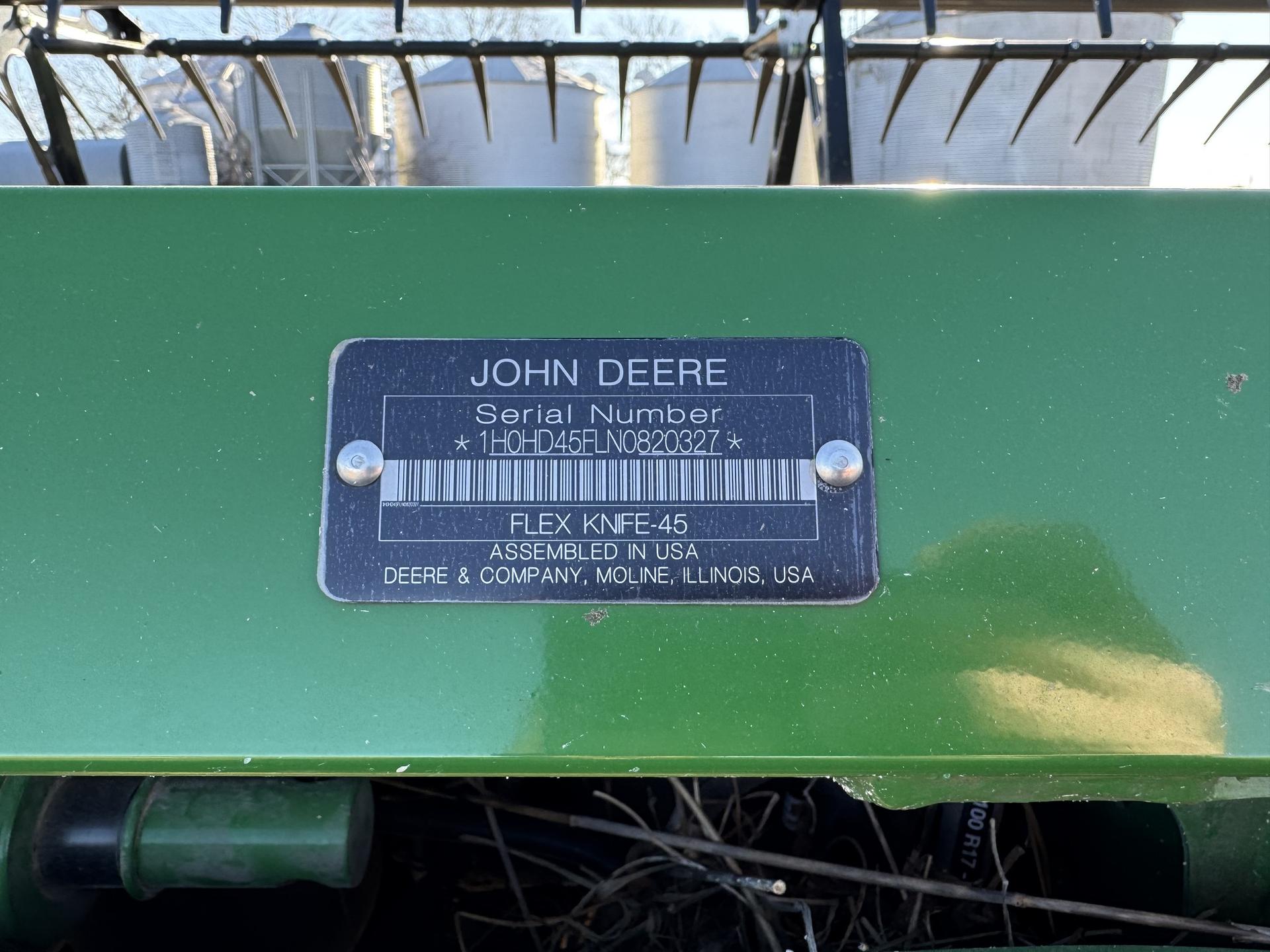 2022 John Deere HD45F