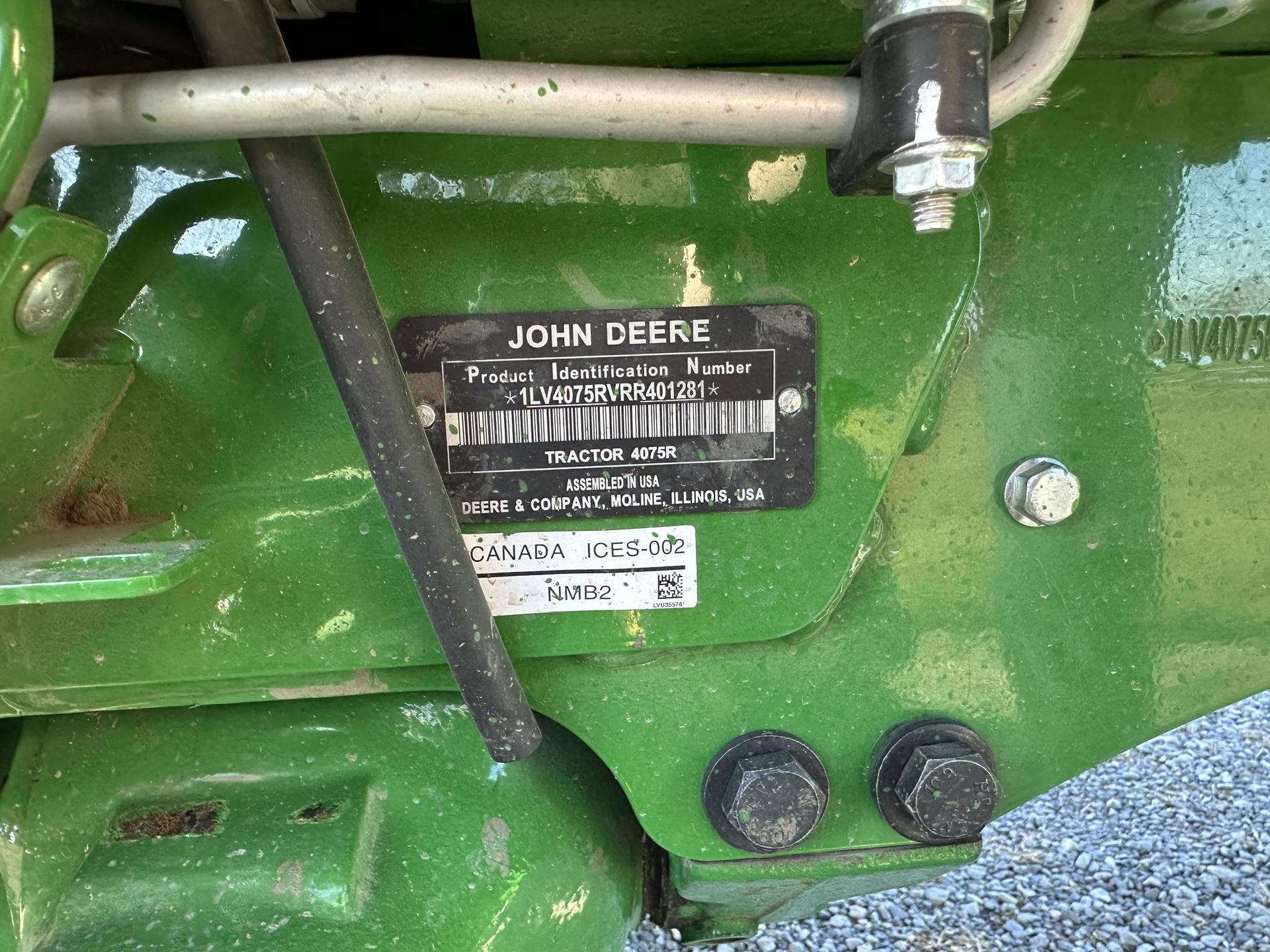 2024 John Deere 4075R